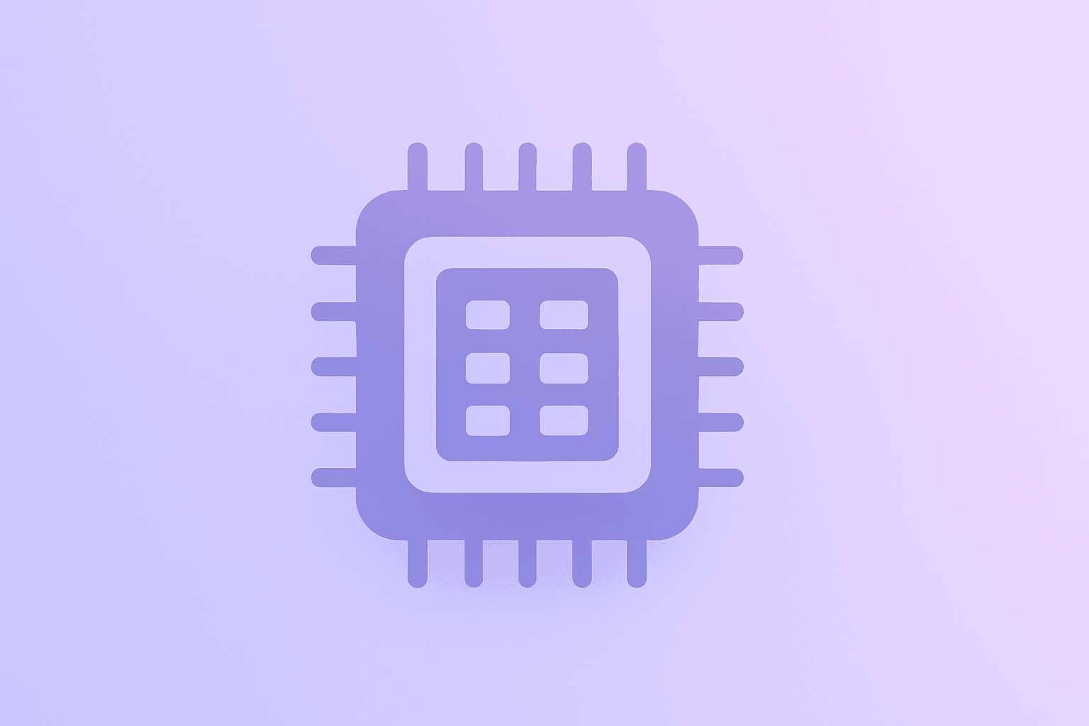 Flat vector of a server chip module under regulatory restraint, representing Nvidia H200 China approvals, stalled shipments.