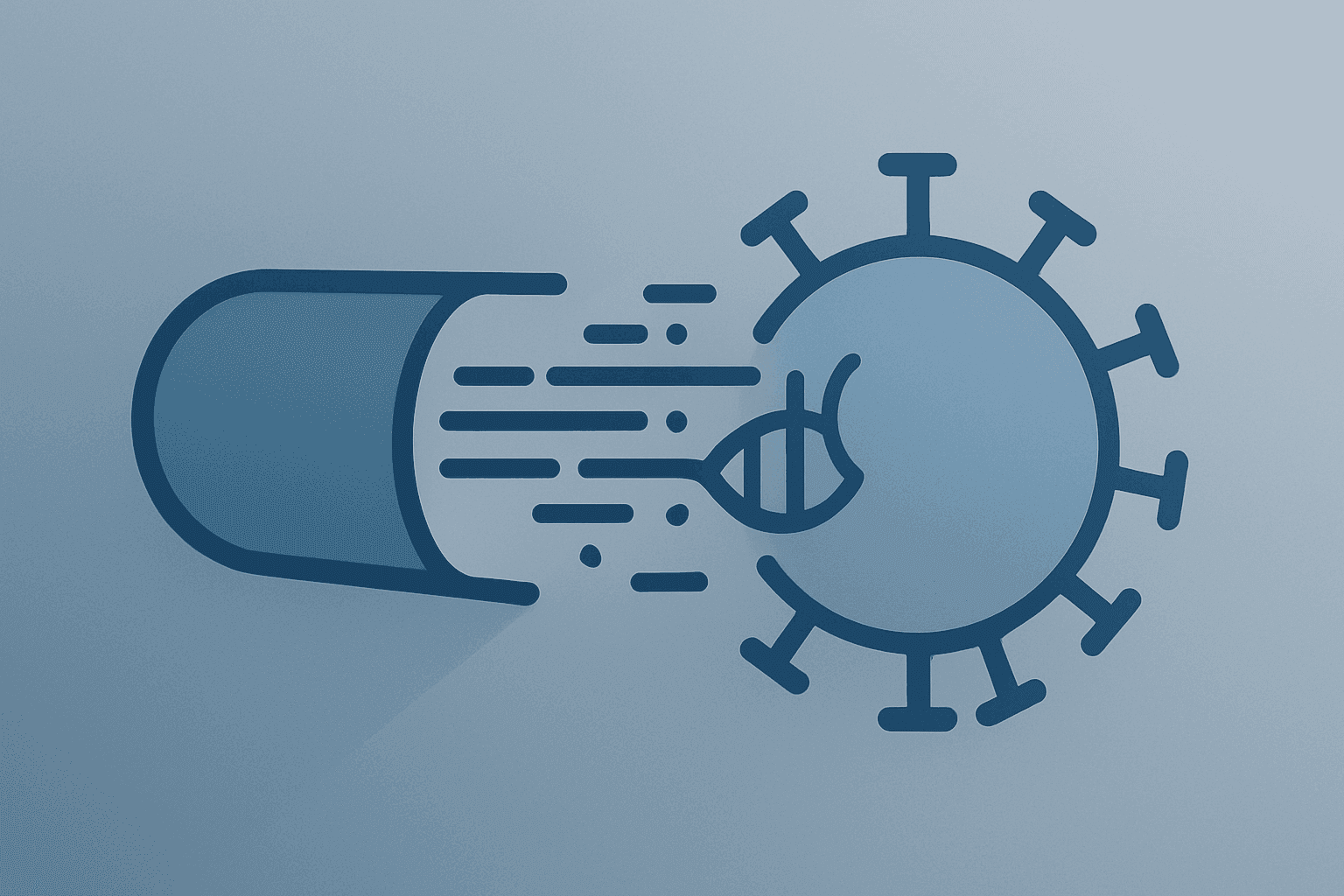 Gene-delivery capsule merging with CAR-T motif on a light graphite-frost gradient for Eli Lilly Kelonia acquisition.
