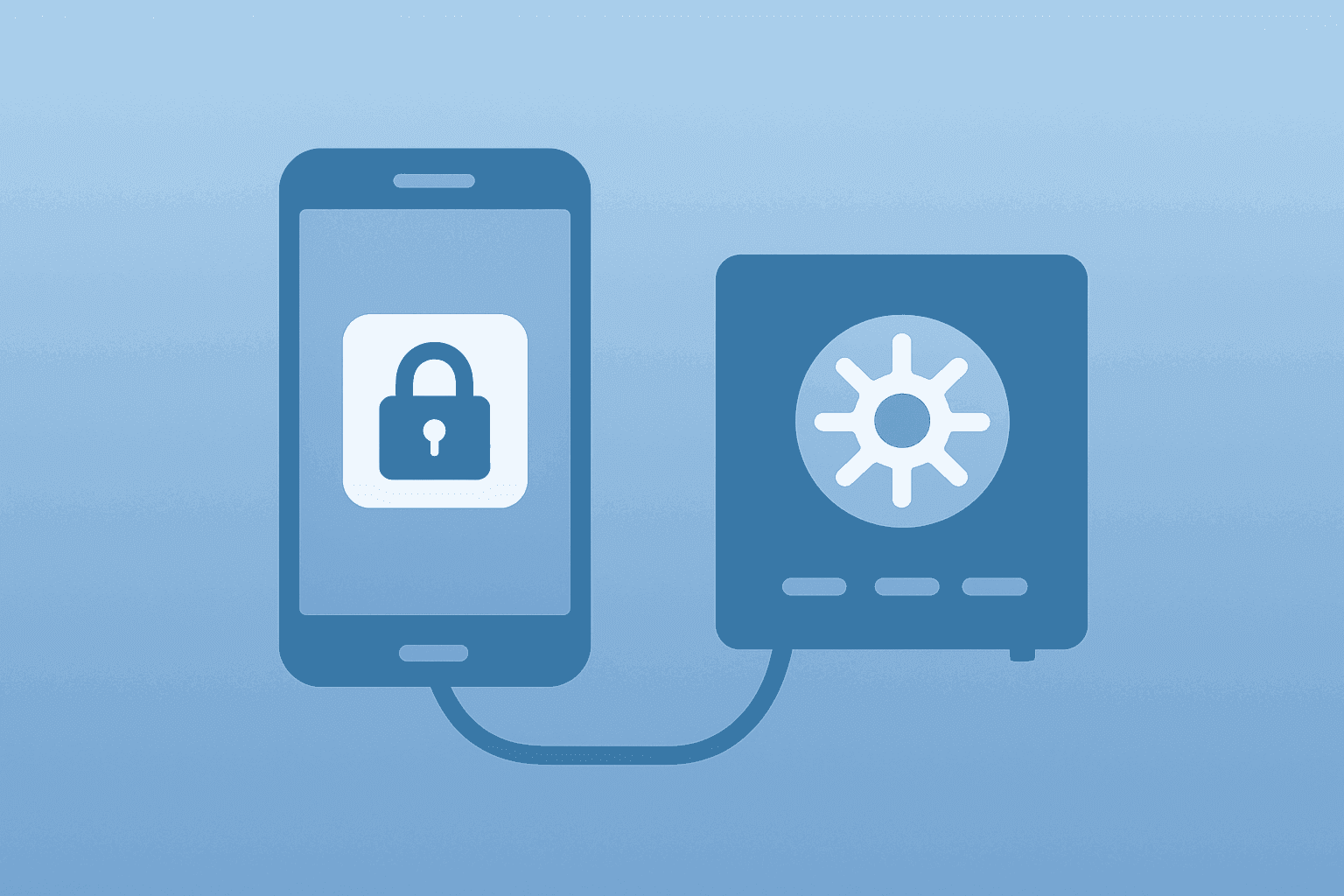 Flat vector of a server merging with a mobile app to symbolize Meta Muse's AI stack and App Store traction.