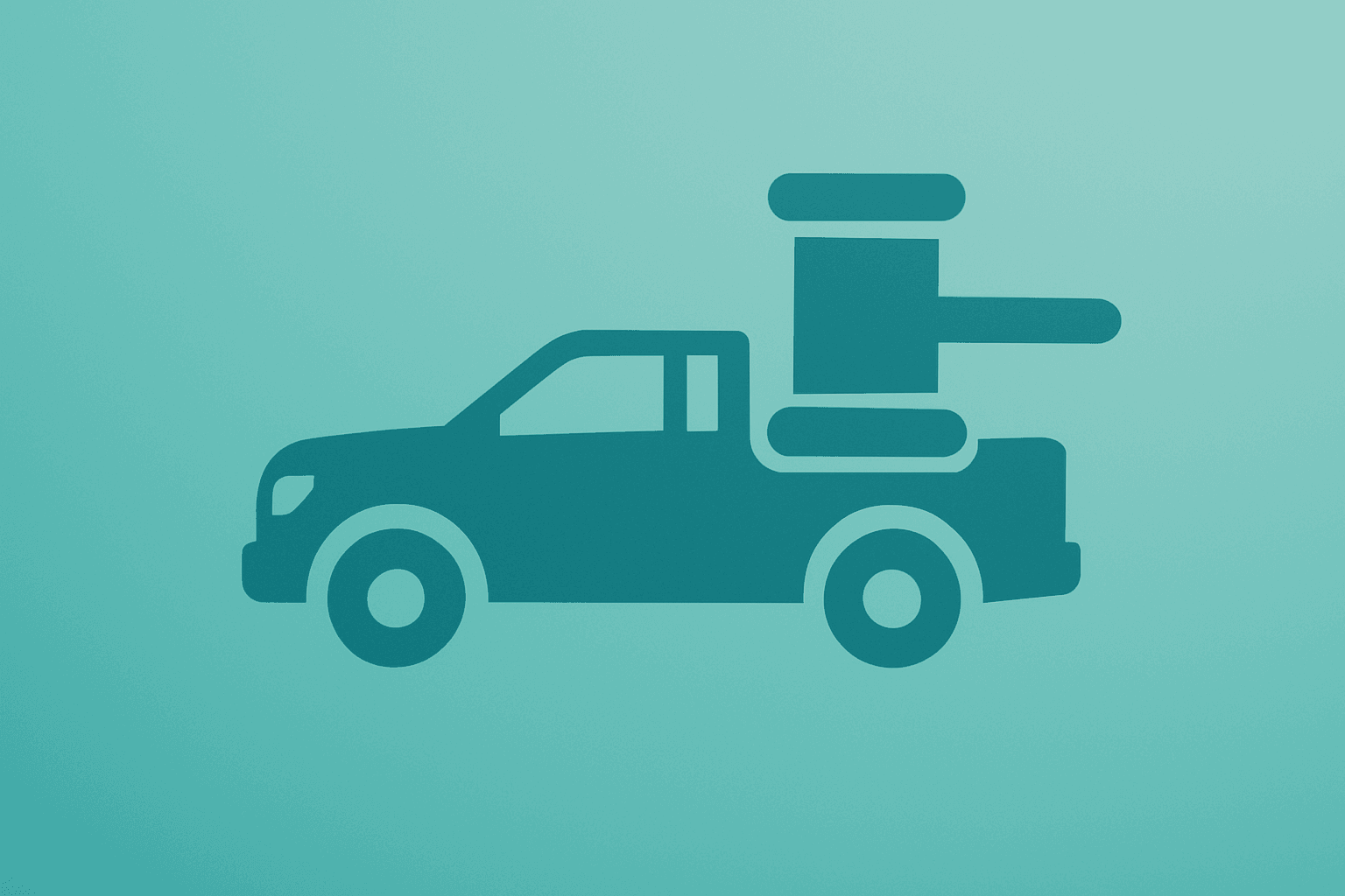 Flat vector of a stylized car merging with a legal gavel silhouette to symbolize GM Q1 earnings lift from a tariff ruling.