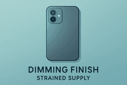 Apple iPhone Duo Supply Falters Amid Mixed Demand Signals
