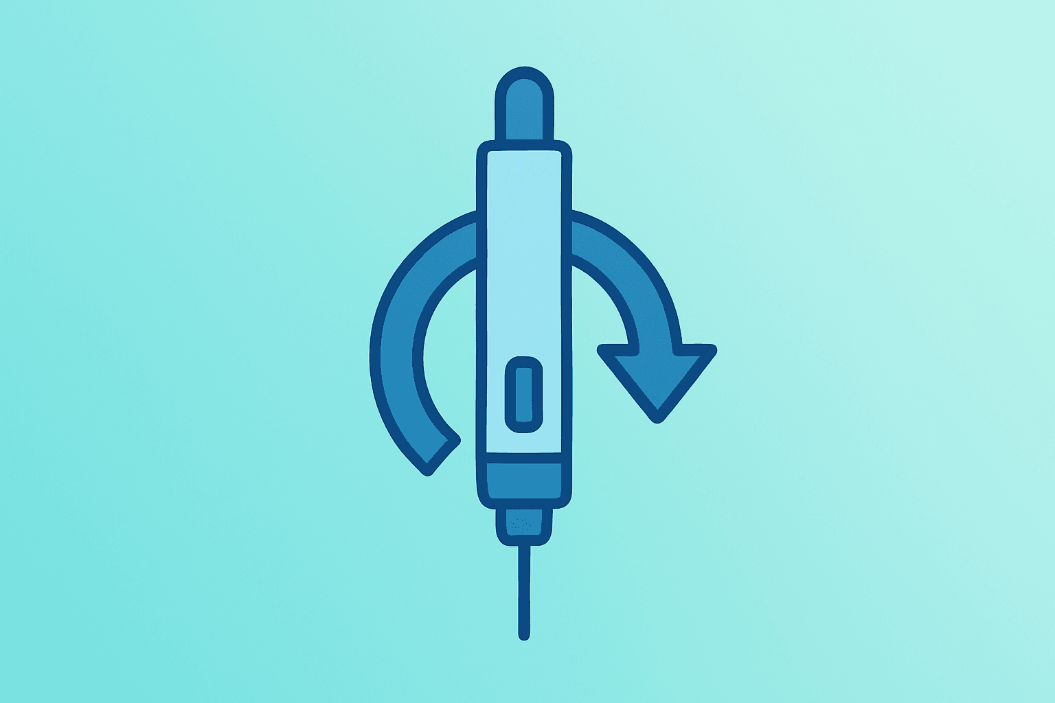 Flat vector clinical vial with pricing tag to represent Novo Nordisk price cut and market shift on soft gradient.