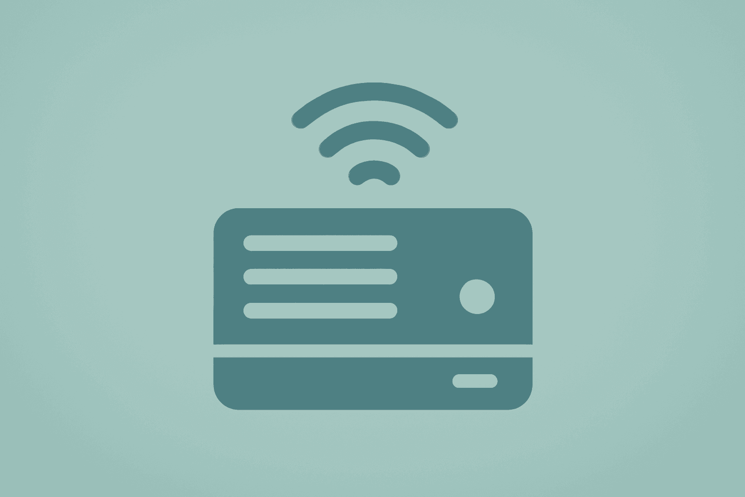 Flat vector of a muted streaming server symbolizing Spotify Q2 2026 earnings miss and concern over margins and AI costs.