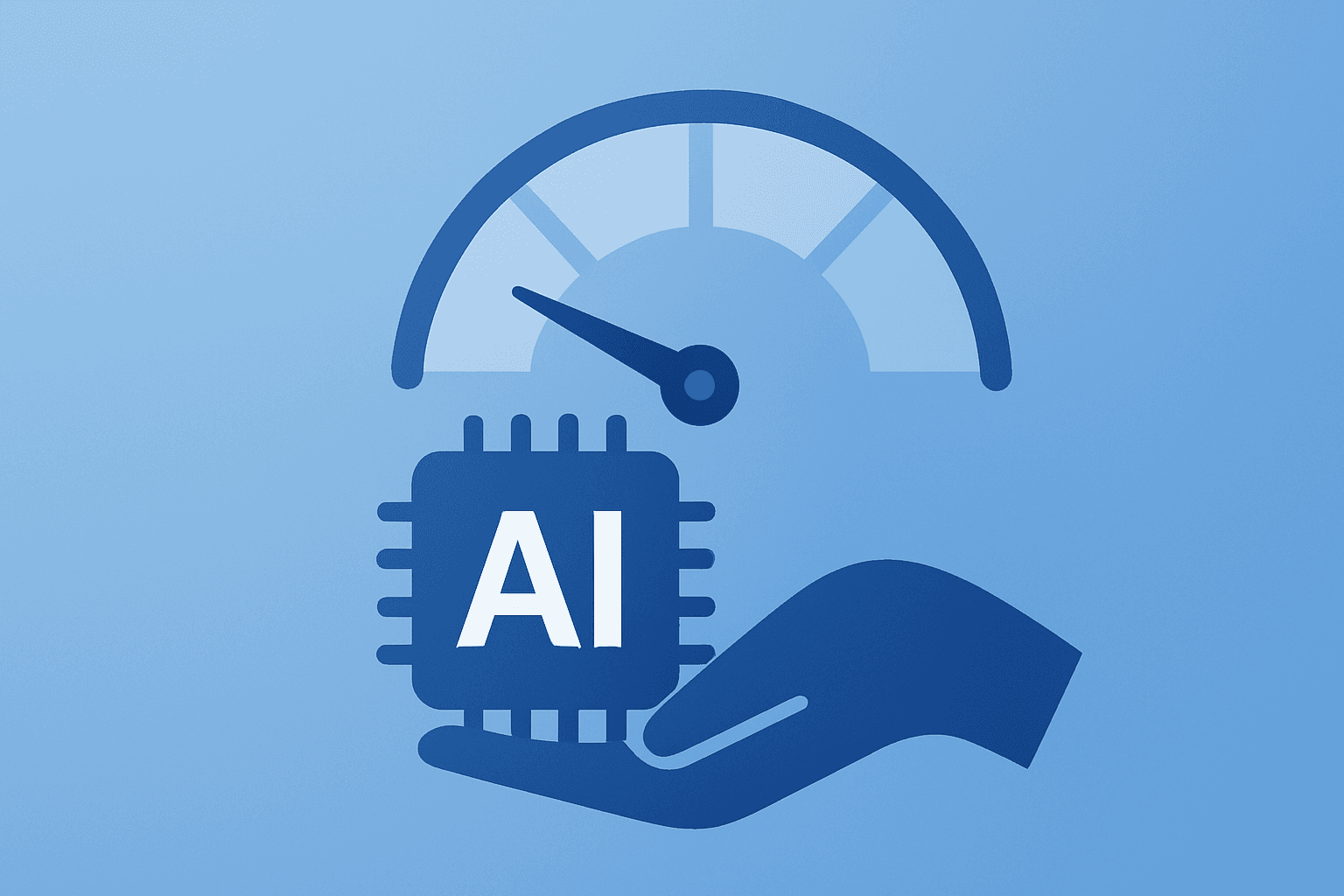 Flat filled vector of a stylized AI chip and calendar to symbolize Nvidia earnings focus on Q4 guidance and margins.