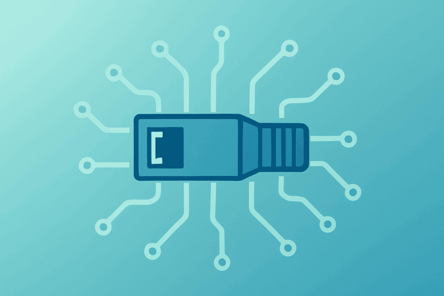 Flat filled vector of a network switch fused with a server blade symbolizing Marvell stock surge after Nvidia endorsement