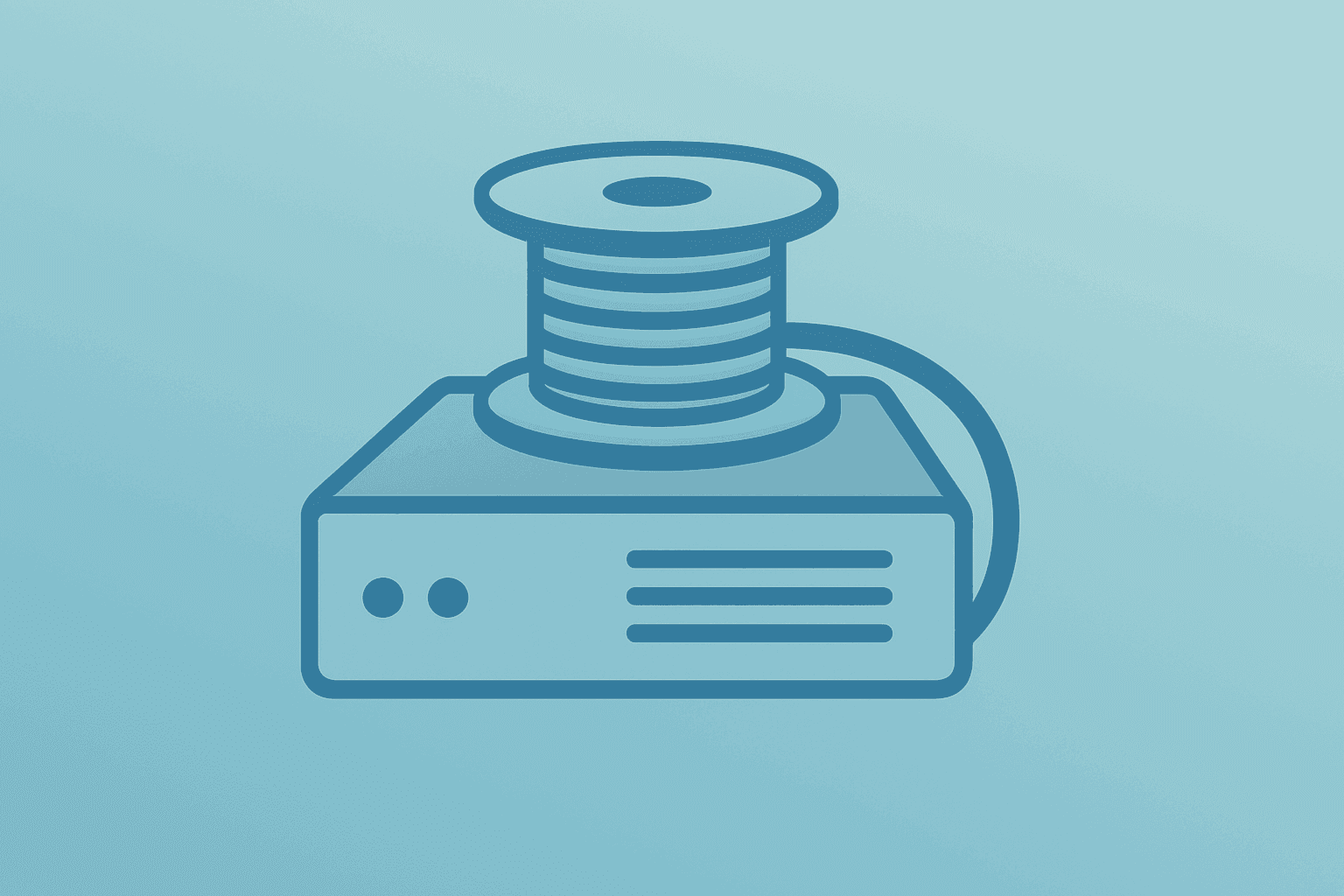 Flat-vector server optical module capped by a spool, depicting Lumentum sold out through 2029 and tight AI-optical supply.