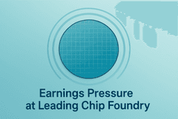 TSMC Earnings Eye Oct. 15 Report