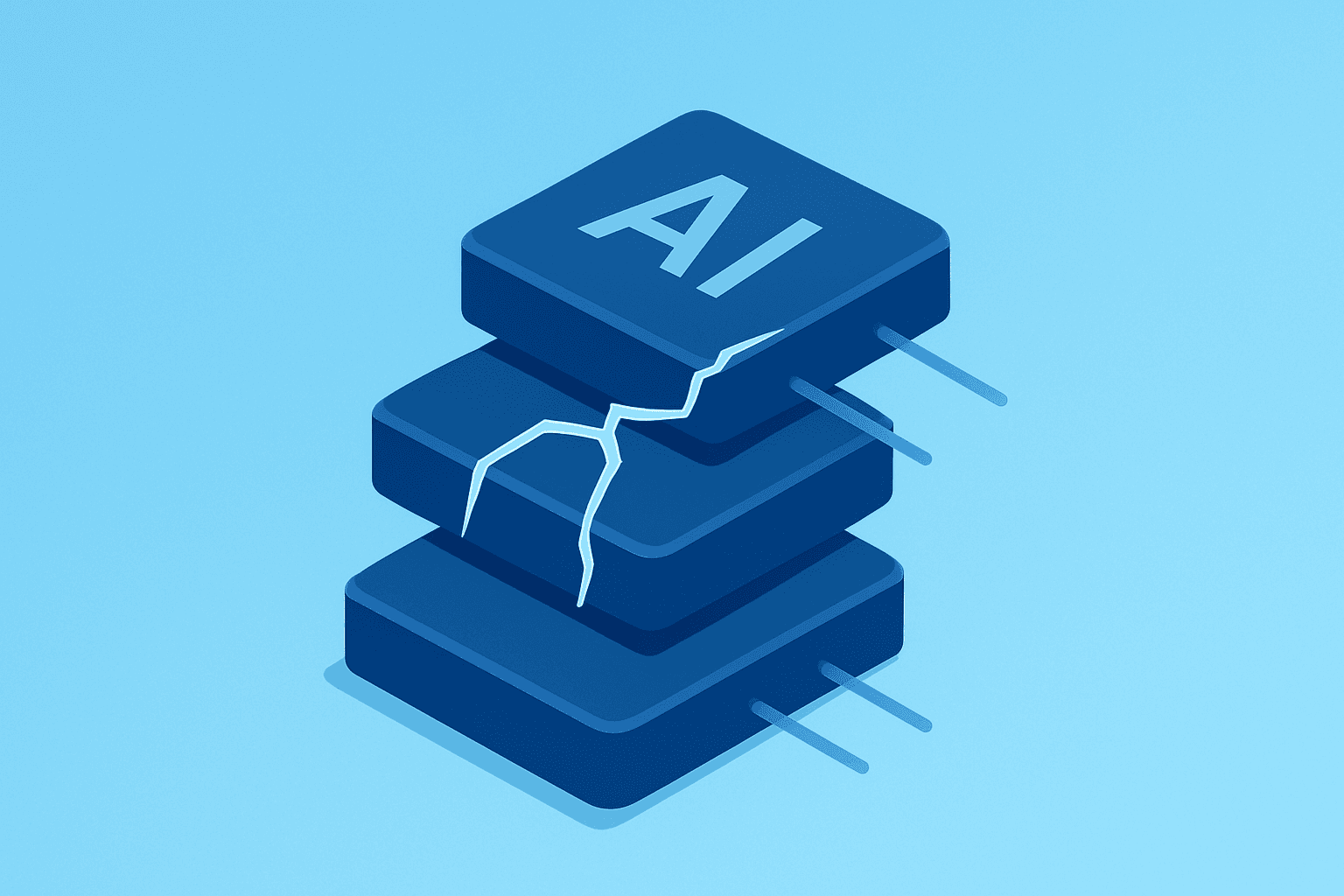 Flat vector server-chip fusion symbolizing Nvidia earnings record quarter and constrained AI demand versus supply tightness.