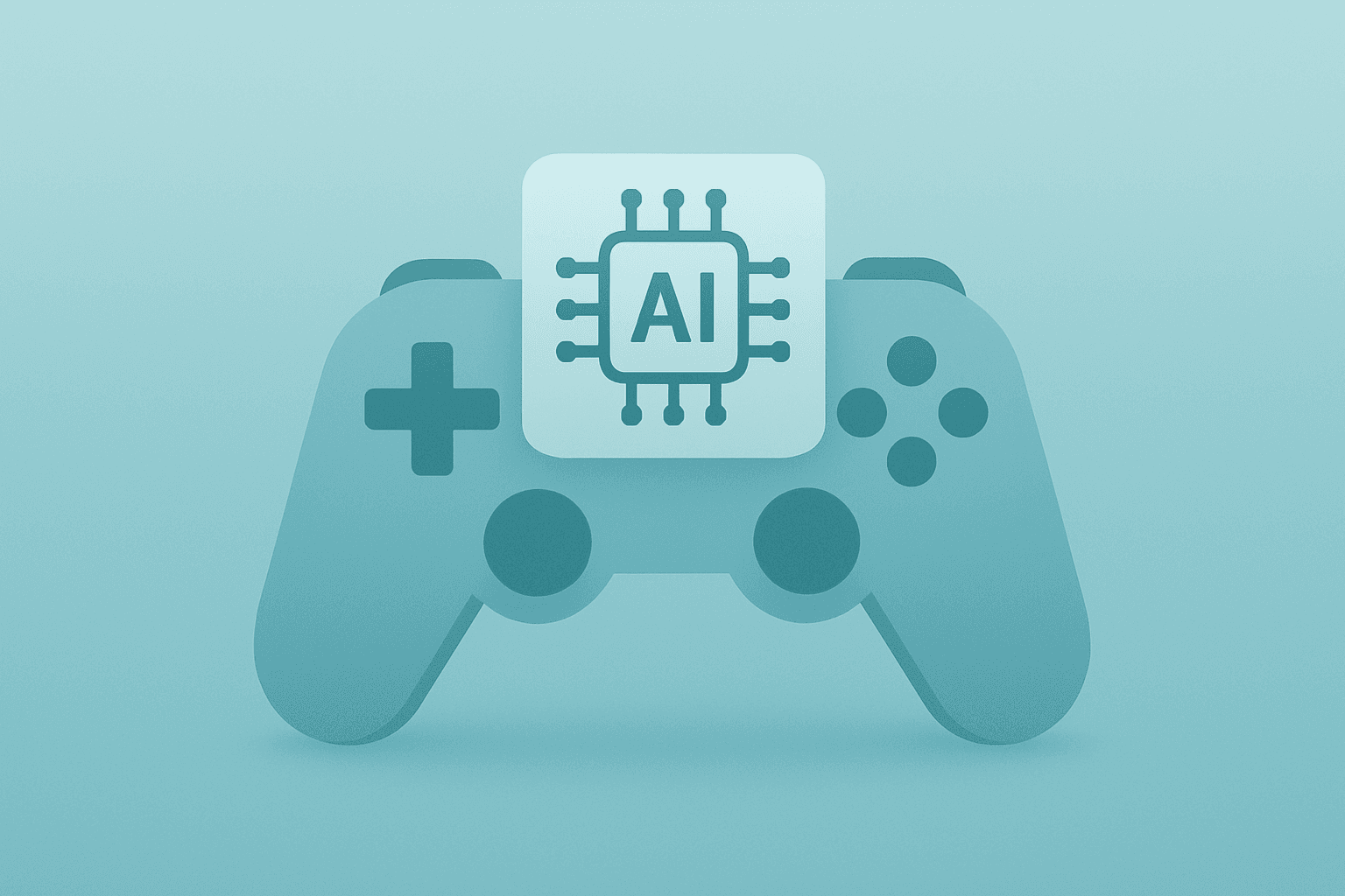 Console fused with server module symbolizing Asha Sharma Microsoft Gaming CEO shift to AI and first-party content.