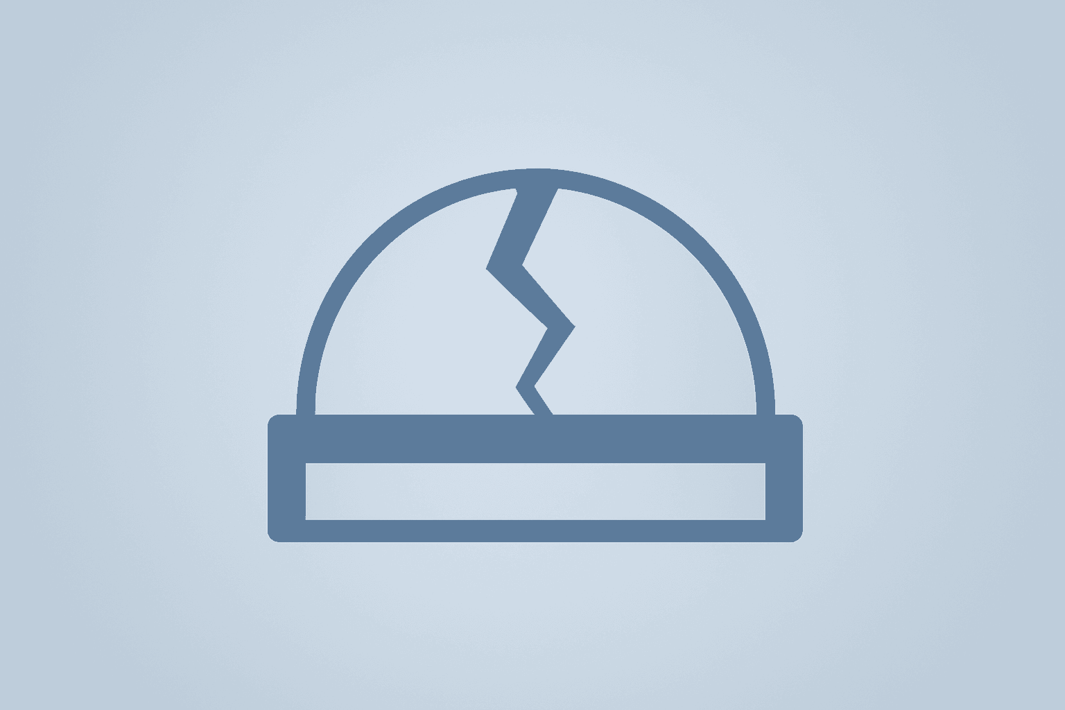 Flat-vector arena shell split by a clean seam to symbolize the MSGS spin-off and valuation separation.