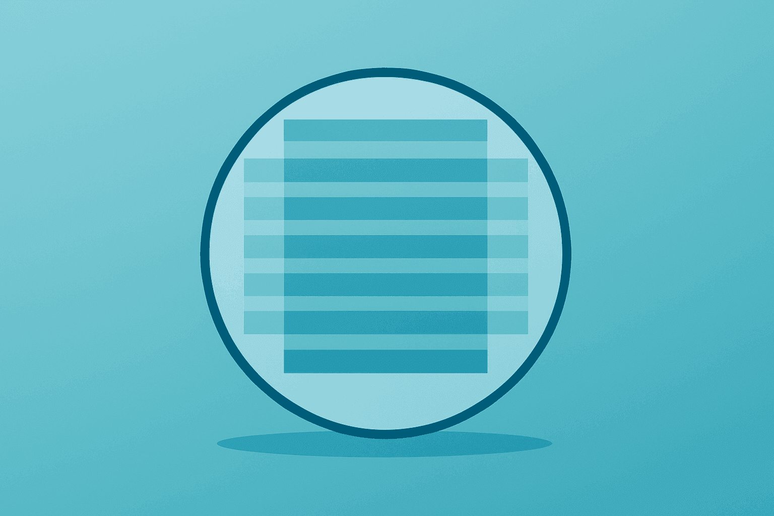 Flat-vector cover showing a memory wafer with contract pricing bands to illustrate Micron guidance and supply risk.