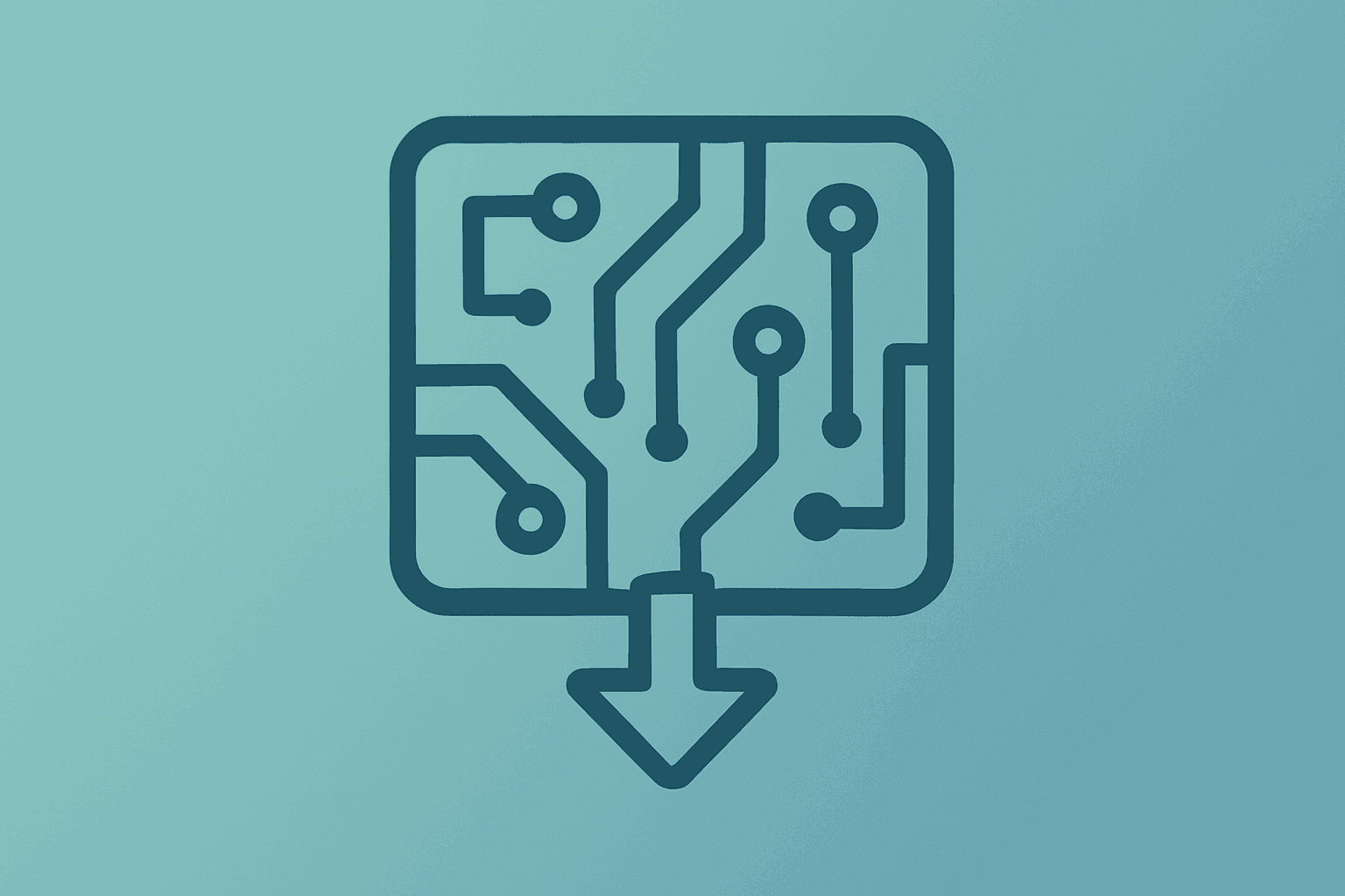 Flat vector of a server cluster symbolizing tech-led gains and S&P 500 record high, smooth gradient and subtle shadow lift