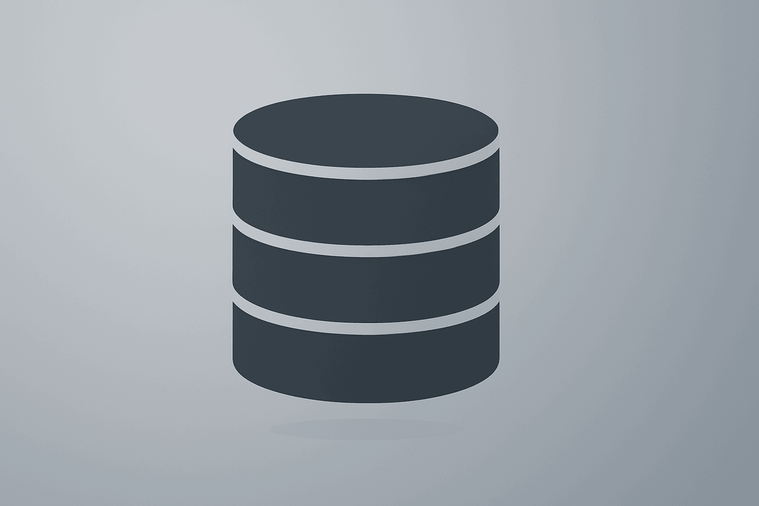 Flat-vector centered enterprise server stack symbolizing the Oracle Pentagon Contract consolidating on-premises software.