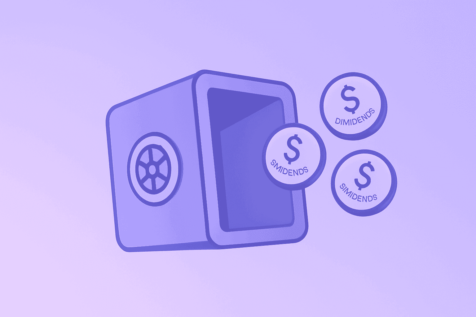 Flat-vector vault merging with a diversified fund token to illustrate the SCHD dividend ETF trade-off.