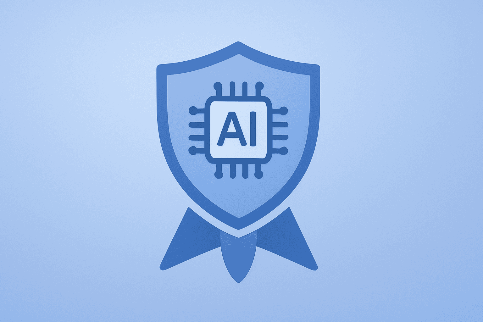 Flat vector of a silicon AI accelerator representing Nvidia H200 exports to China with subtle shadow and smooth gradient.