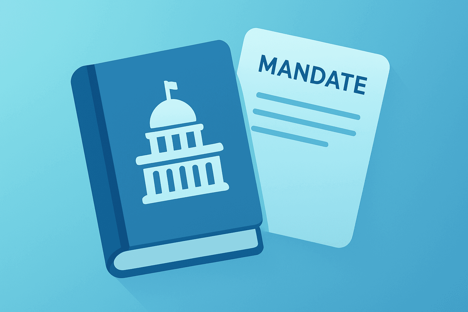 Flat-vector legislative ledger under an expanding mandate symbolizing Yen strengthens after Japan election and market shifts.