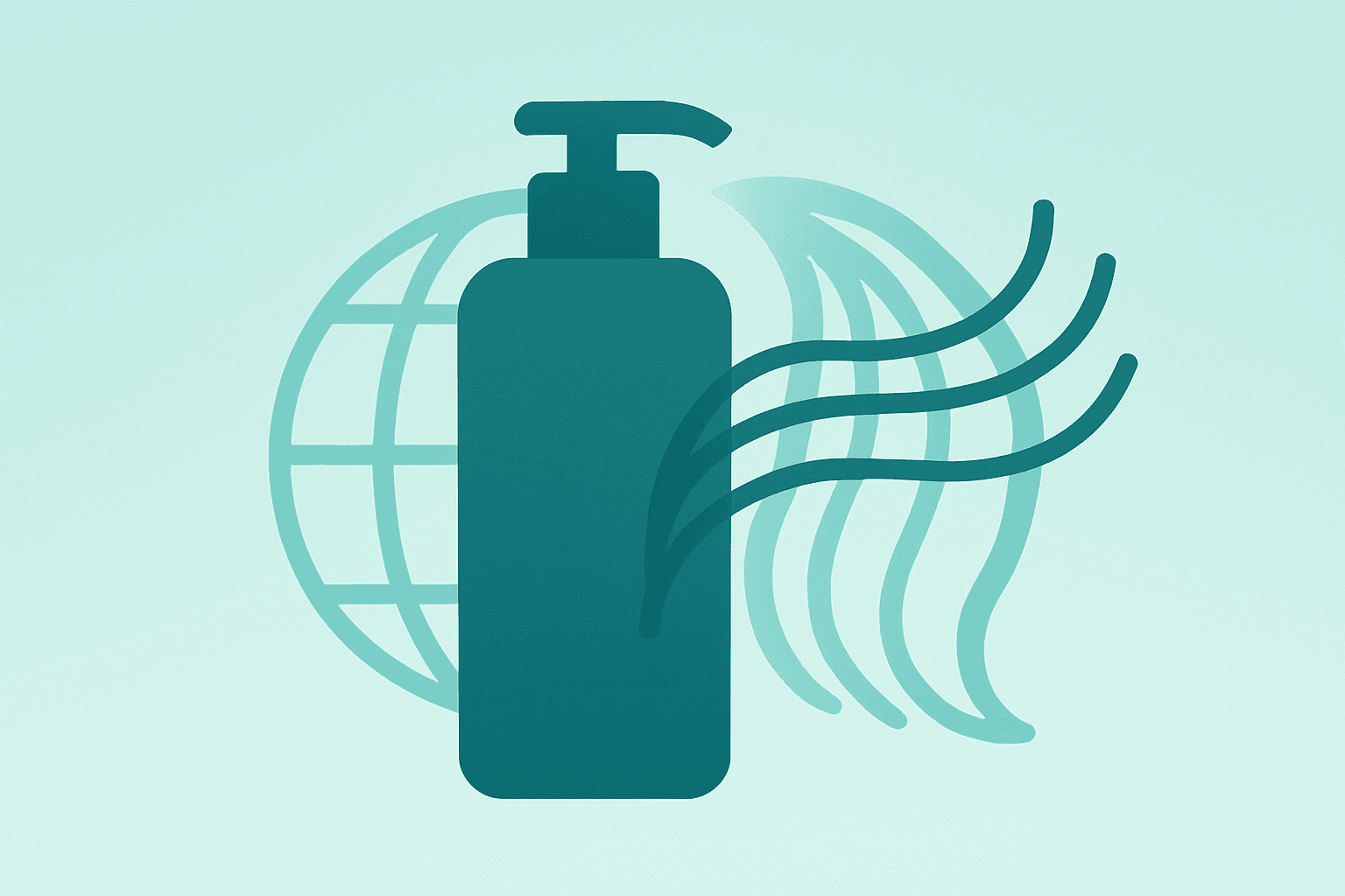 Henkel to Acquire Olaplex cover showing a flat-vector shampoo bottle merging into a hair-care emblem on a cobalt gradient