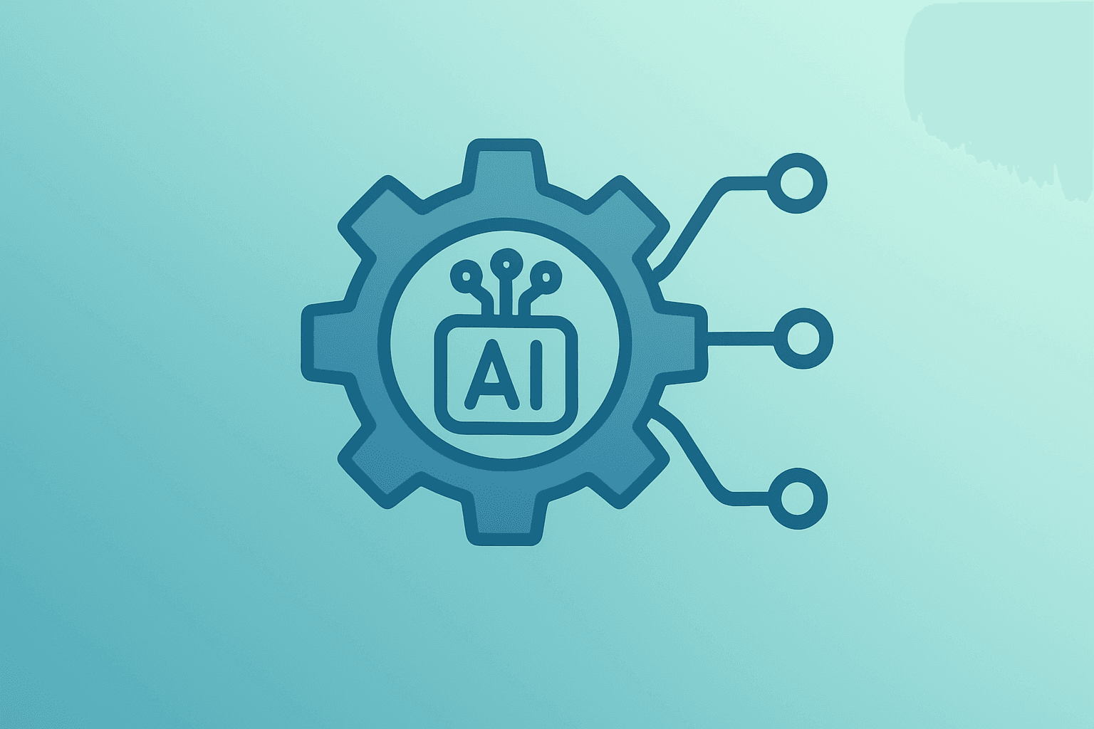Workflow engine vector with linking circuit on violet-mist gradient illustrating ServiceNow earnings driven by AI ACV.