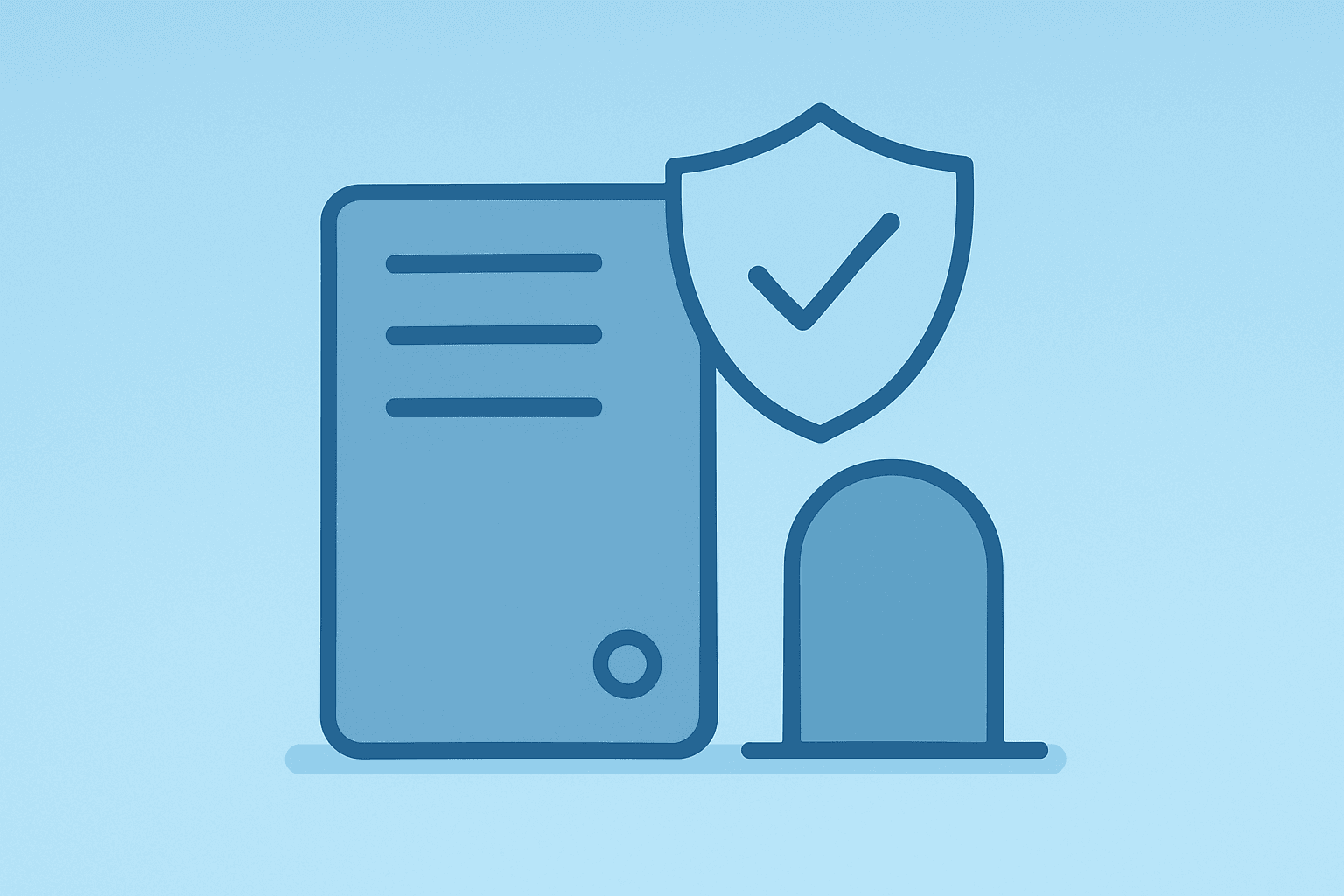 Flat vector messaging server with open gateway symbolizing Meta WhatsApp Antitrust preserving rival access.