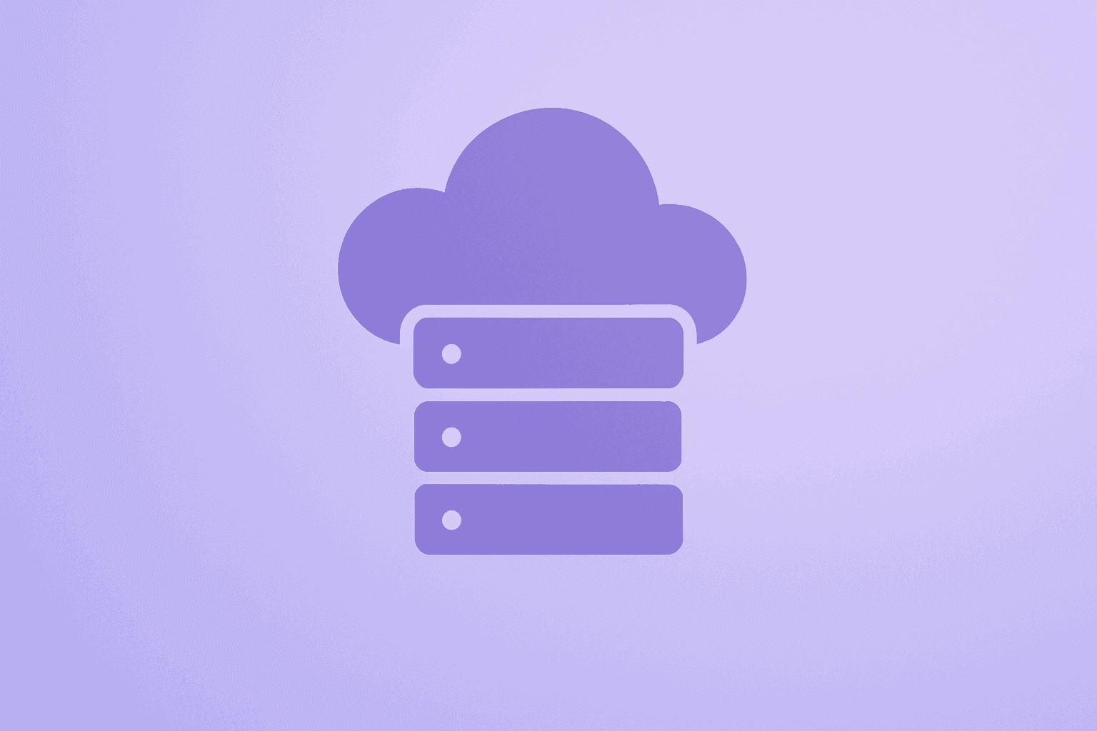 Flat-vector server cluster depicting Google Cloud scale, tied to Alphabet stock optimism on a cobalt-silver gradient.