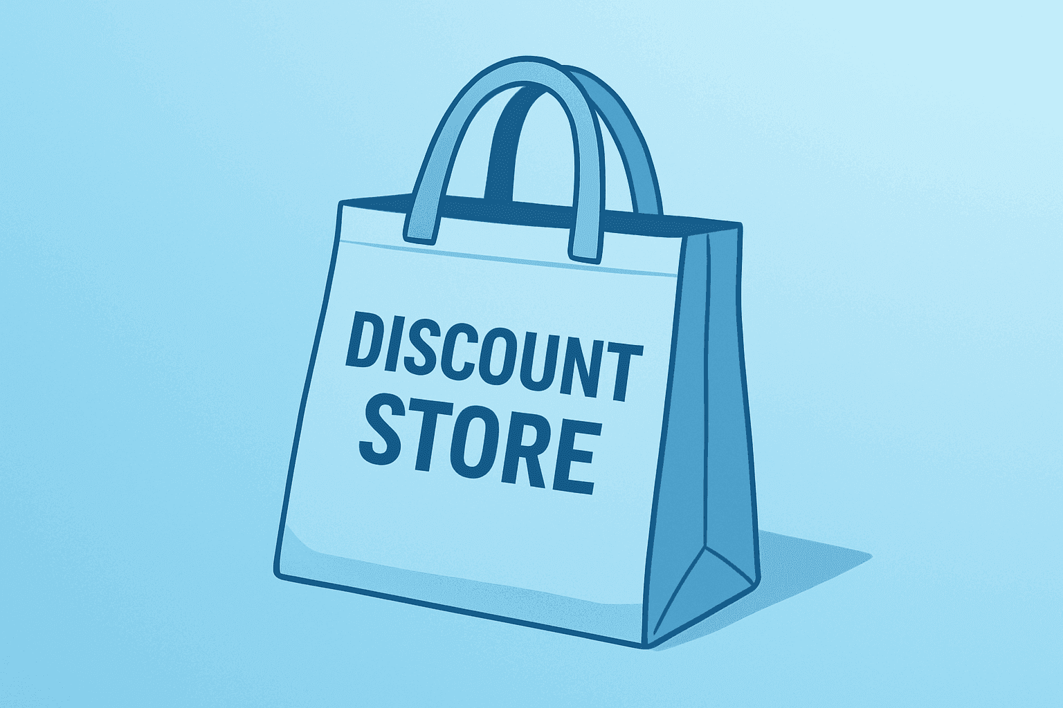 Flat vector retail shopping cart gaining momentum to symbolize TJX earnings momentum and raised guidance.