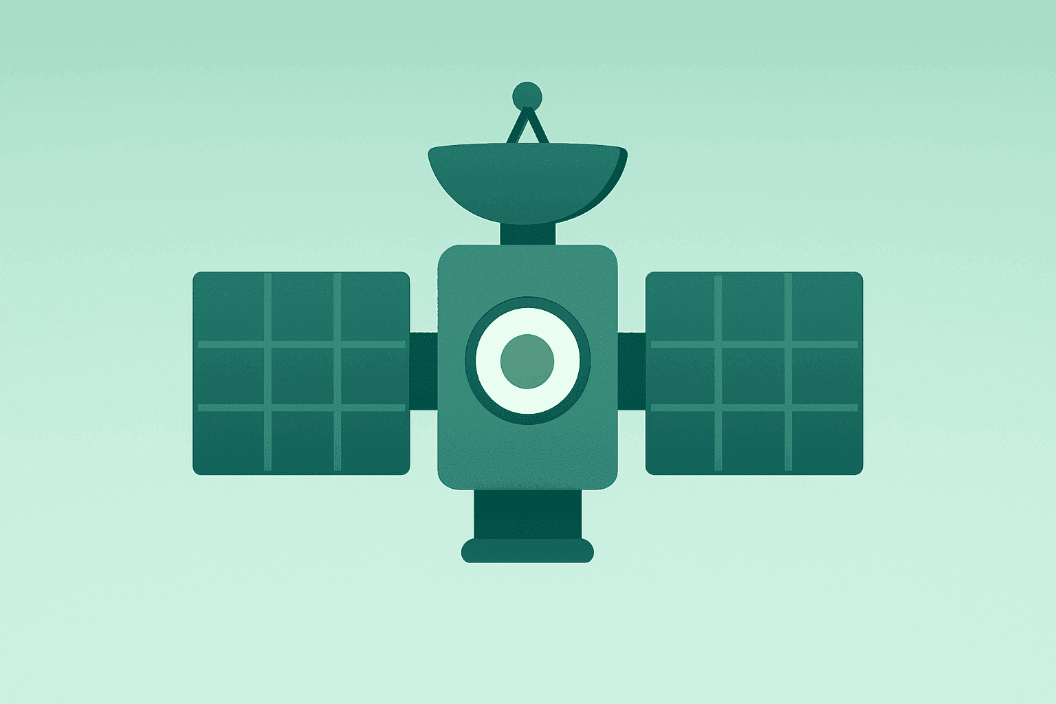 Emerald-pearl gradient flat-vector server revealing clearing core module; Gemini Space Station Winklevoss Investment.