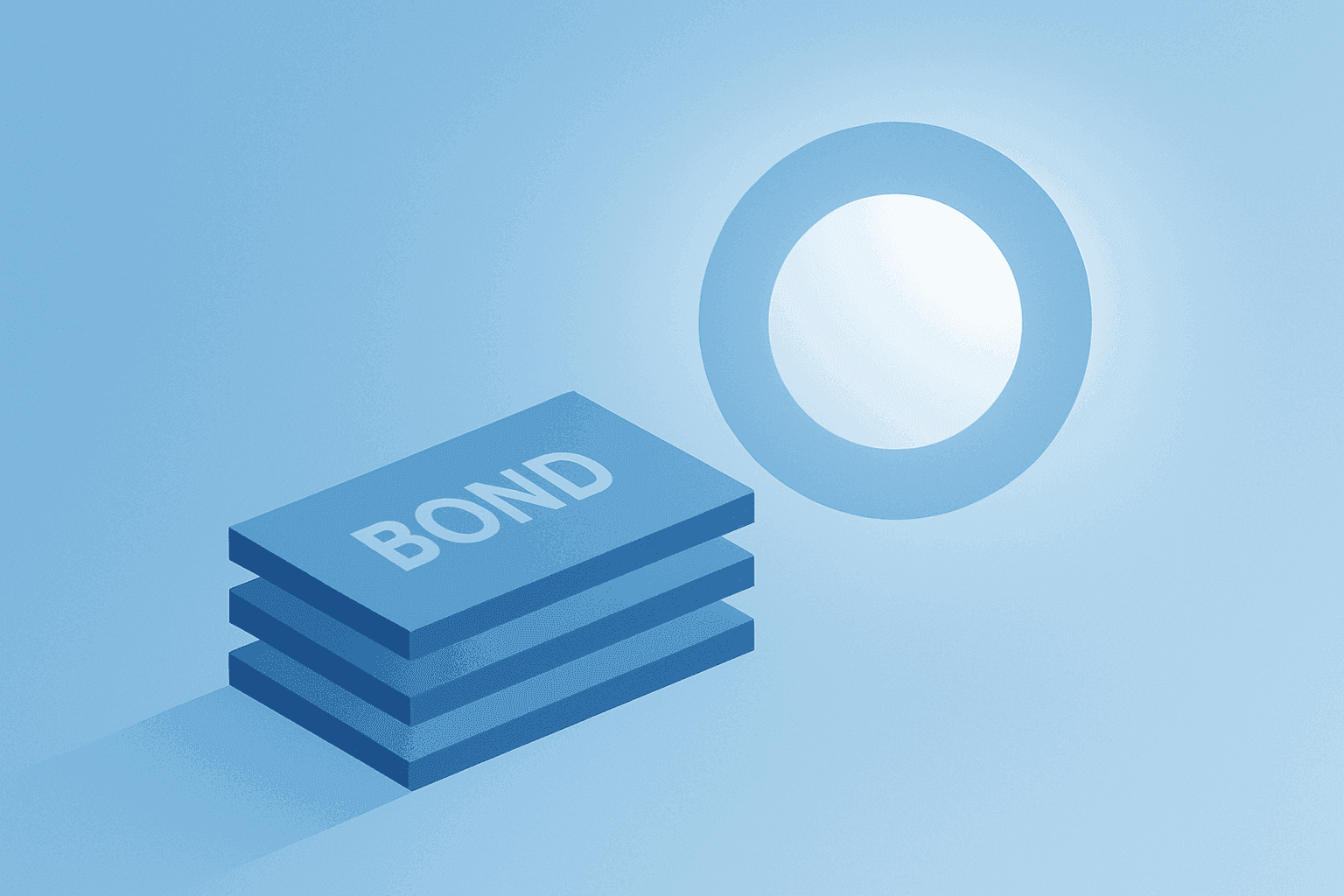 Flat-vector stylized bond vault representing U.S. debt tops $40 trillion and Treasury buybacks supporting long-end liquidity.