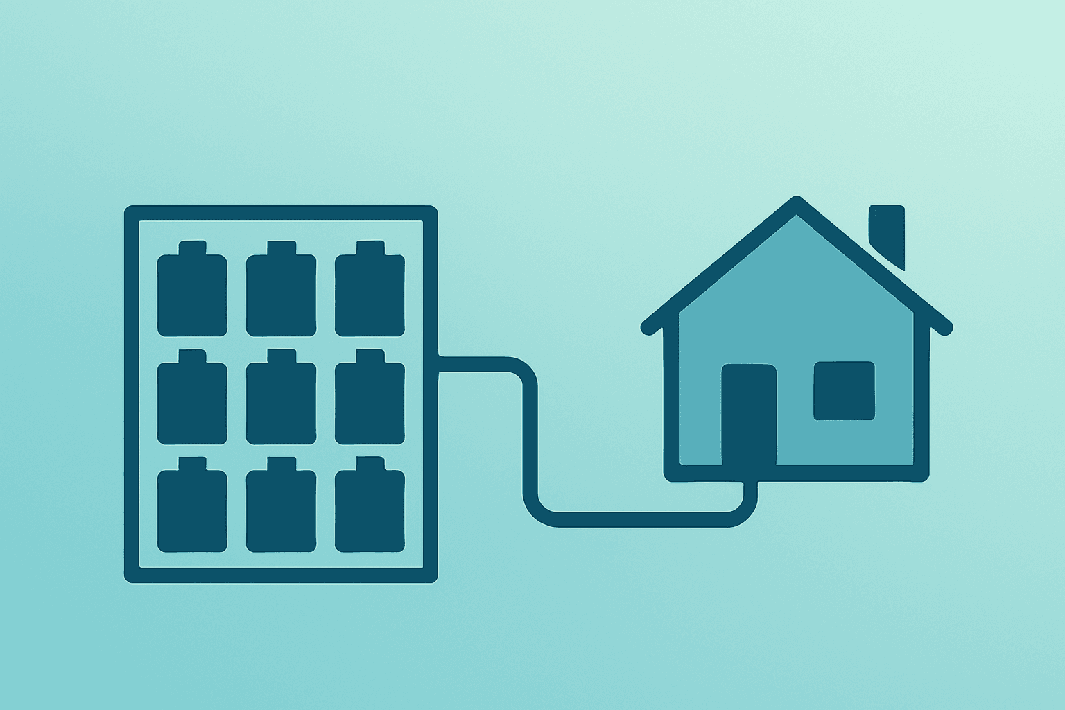 Flat vector cover of a grid-scale battery rack rerouted to domestic assembly illustrating Tesla LG battery deal supply shift.