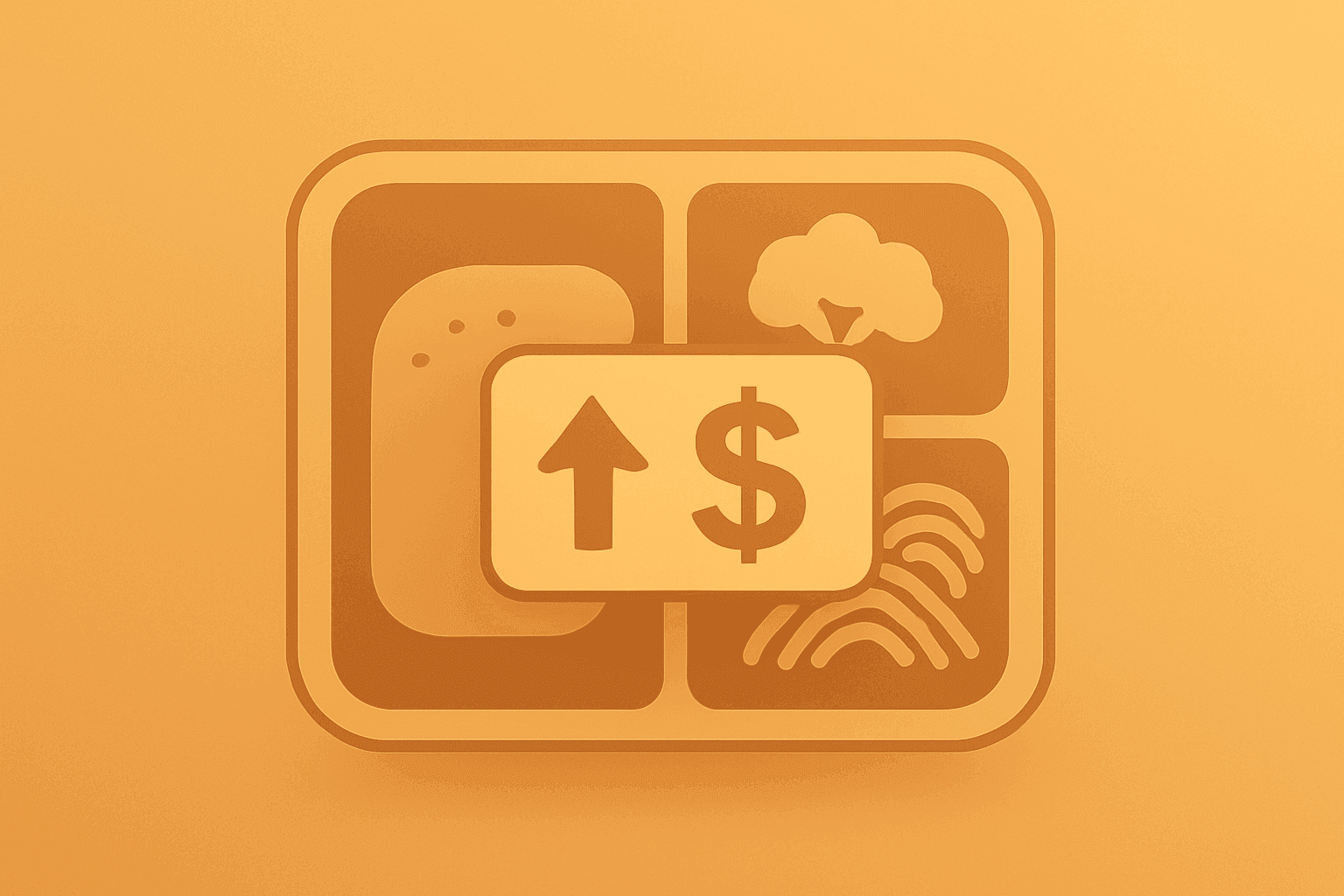 Flat vector of a packaged food product with a dimmed label to symbolize Conagra Q1 earnings beat amid sales weakness
