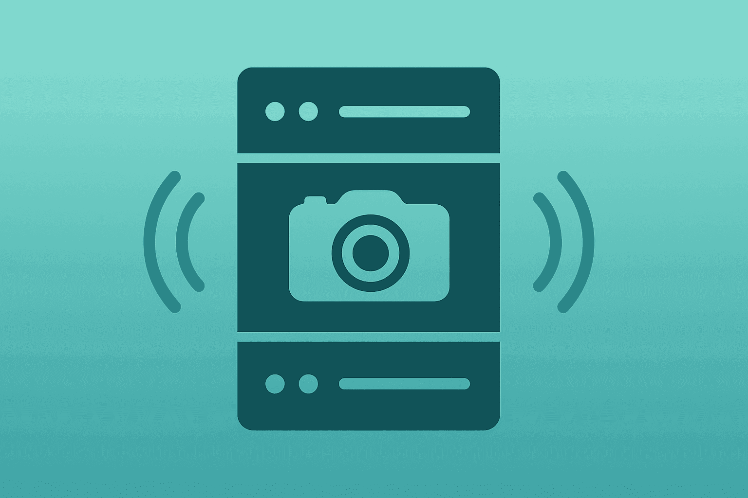 Flat vector cover depicting a Getty Images OpenAI partnership concept as a centralized image library node