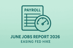 June Jobs Report 2026 Softens Fed Hike Odds