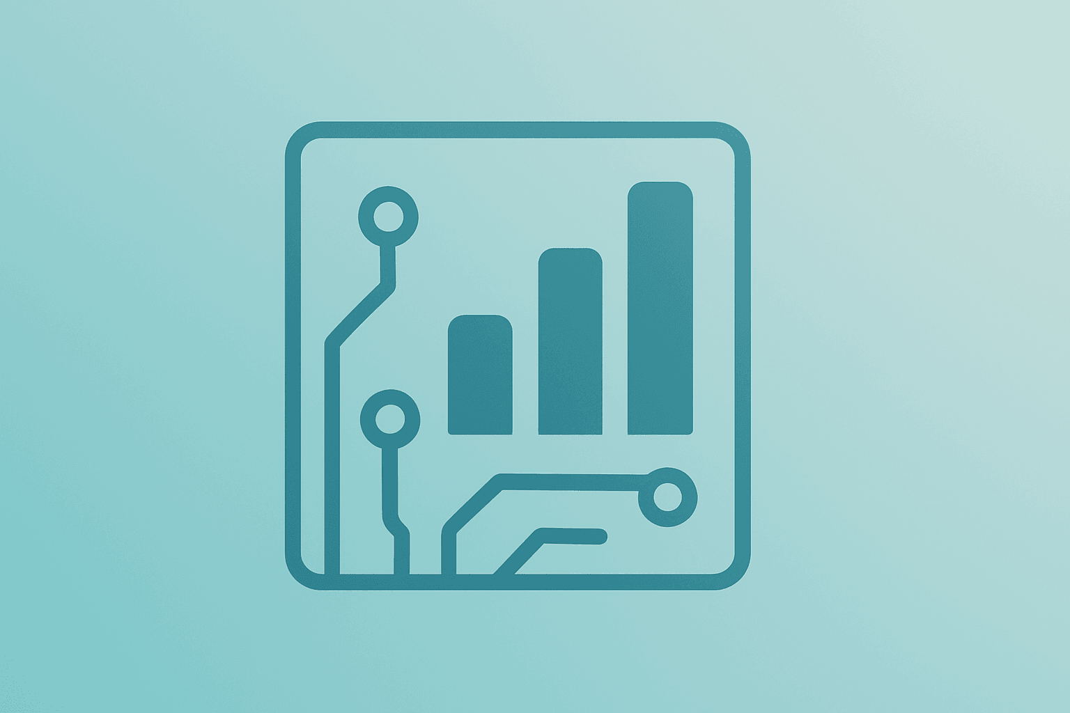 Flat vector of a circuit-board assembly ramping up capacity representing Celestica Q1 2026 earnings and AI-driven CCS growth.