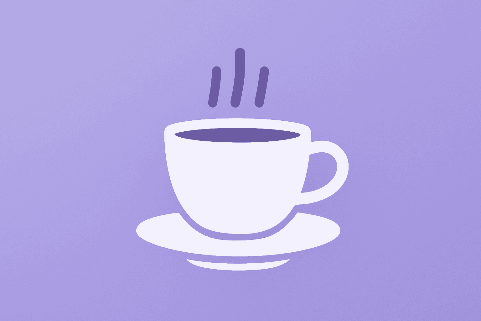 Flat vector of a single coffee cup with expanding closed marks symbolizing the Starbucks strike and nationwide walkout