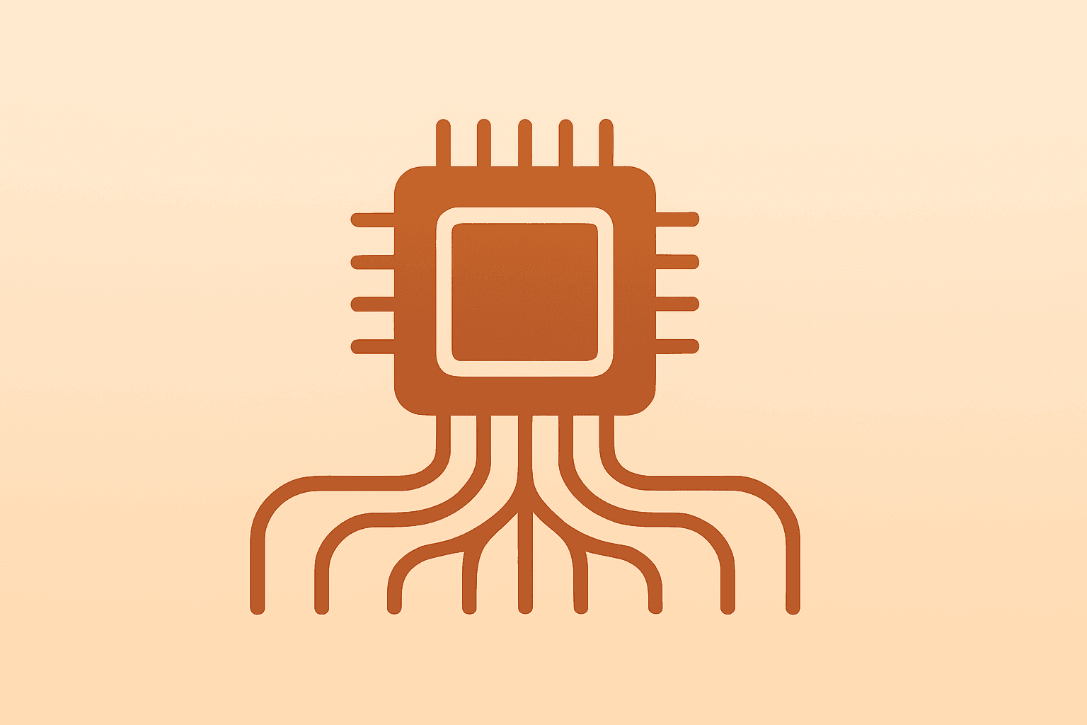 Flat-vector server chip module with expanded interconnects symbolizing AMD Taiwan investment and Helios packaging.