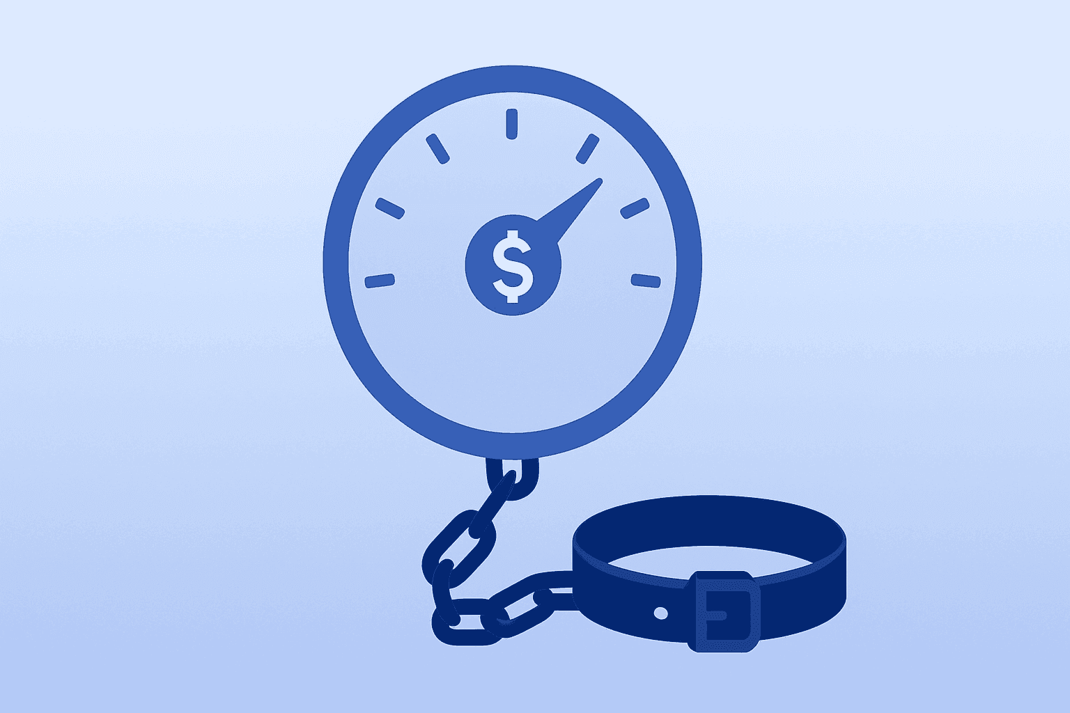 Flat vector of a central bank policy dial and a tethered vault symbol to evoke the Fed minutes rate hike and cautious timing.