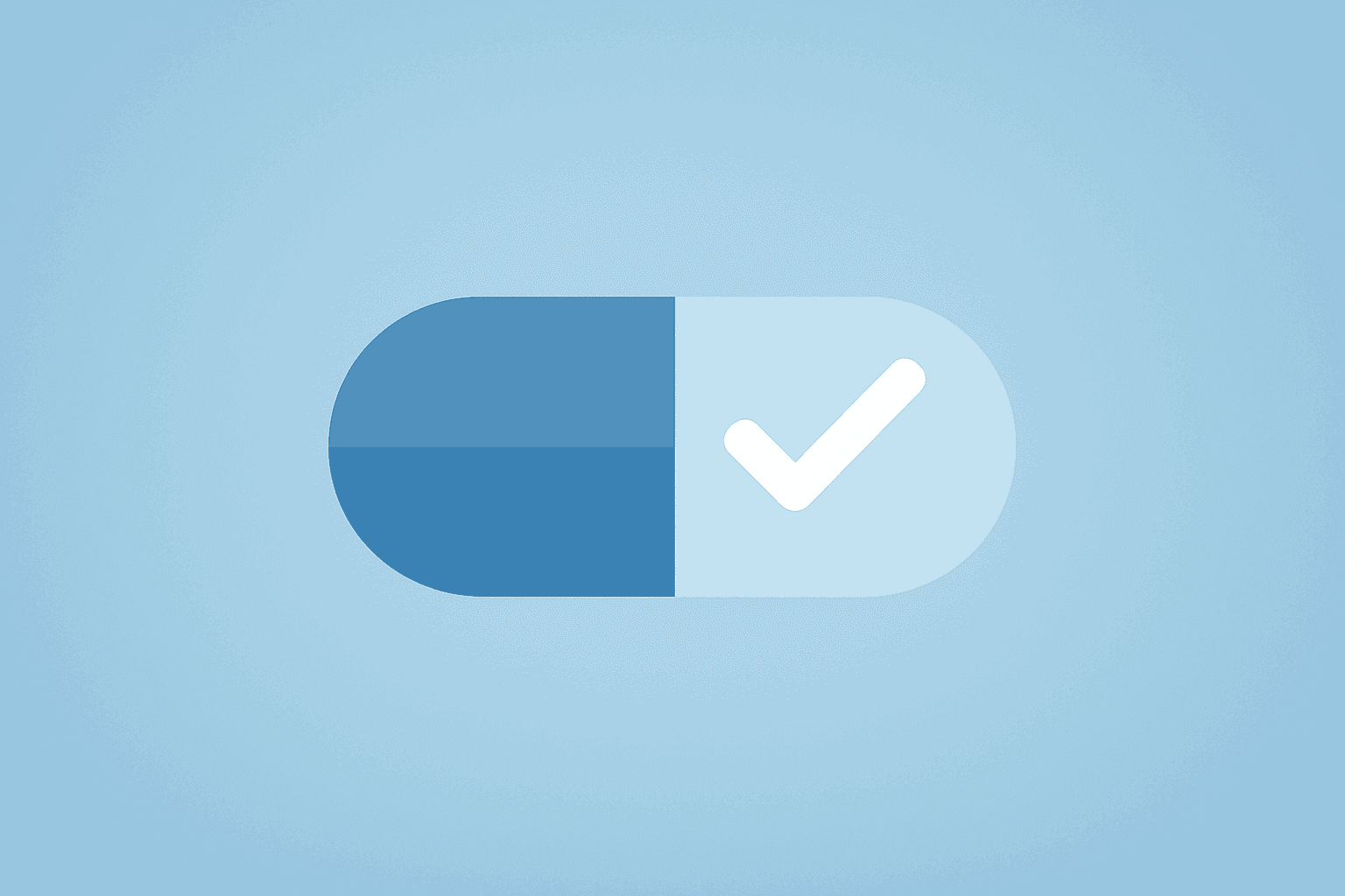 Flat vector cover of a clinical capsule symbolizing Disc Medicine bitopertin APOLLO success and regulatory optimism.