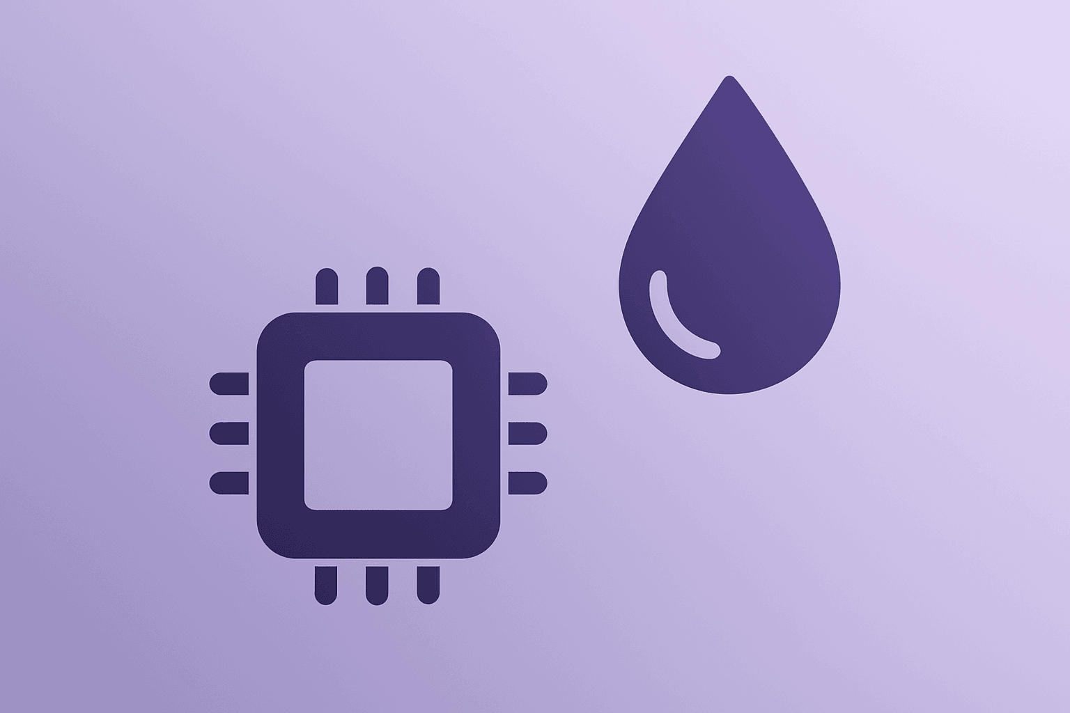 Flat vector cover of damaged oil tanker and simplified chip module, representing Trump Iran oil market impact.
