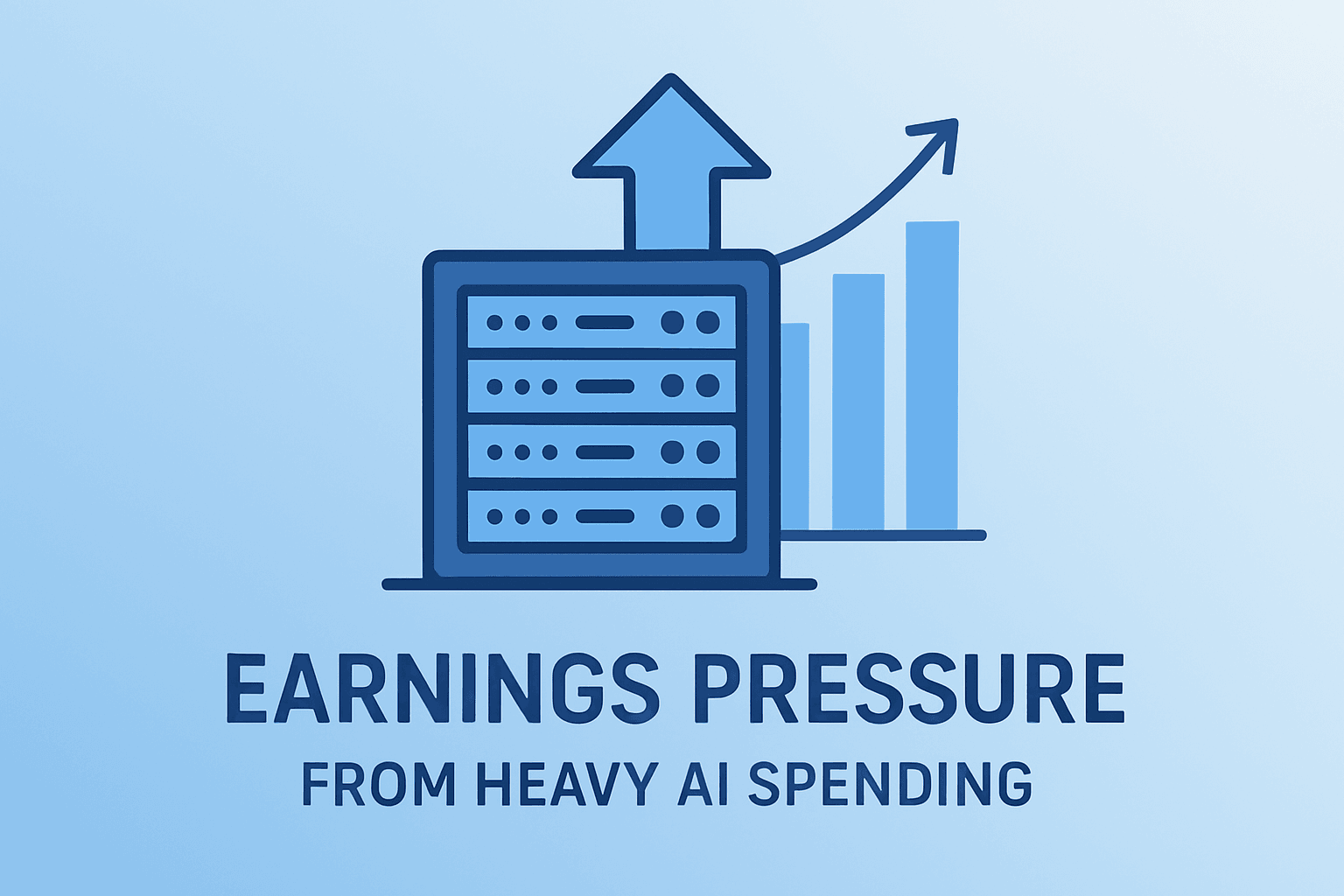 Server rack under expanding compute load symbolizing Meta earnings focus on AI spending and Muse adoption