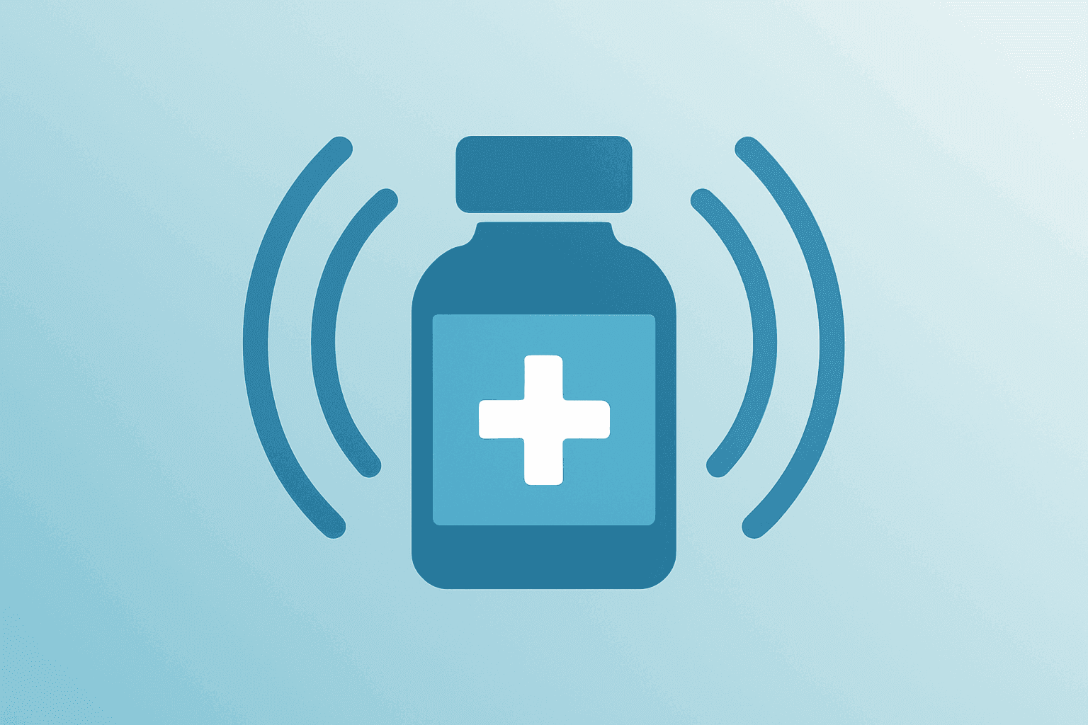 Flat filled vector of a healthcare bottle and subscriber counter symbolizing Hims & Hers Q2 2026 Results guidance lift