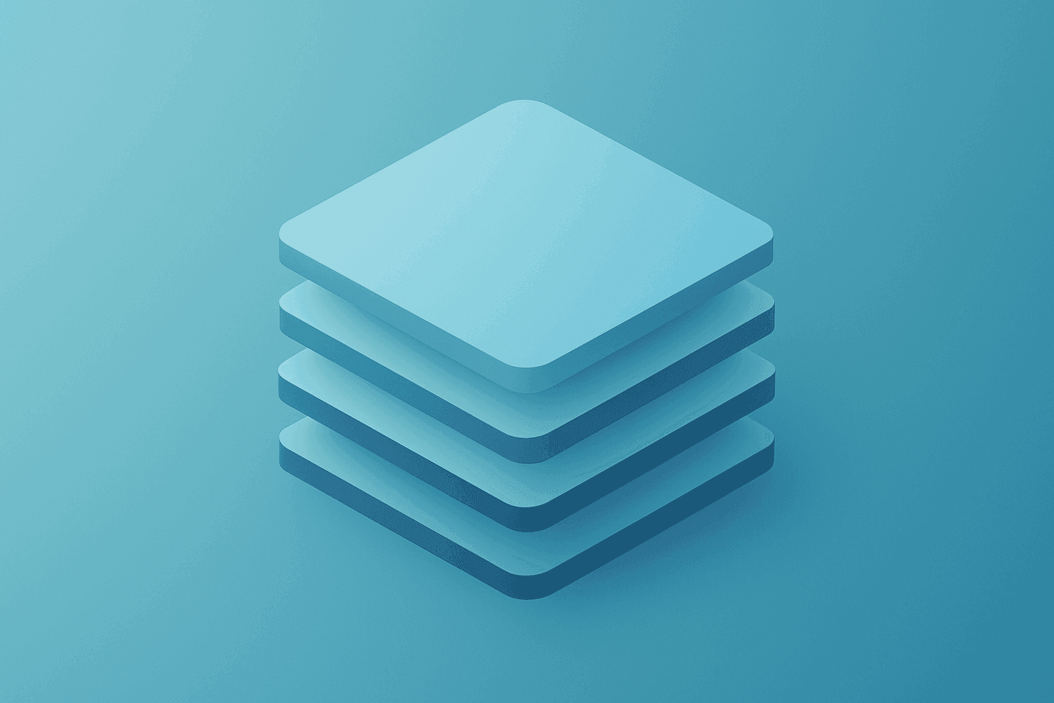 Flat vector cover of a fingernail-scale stacked nanosheet chip symbolizing IBM sub-1 nanometer chip nanostack design.