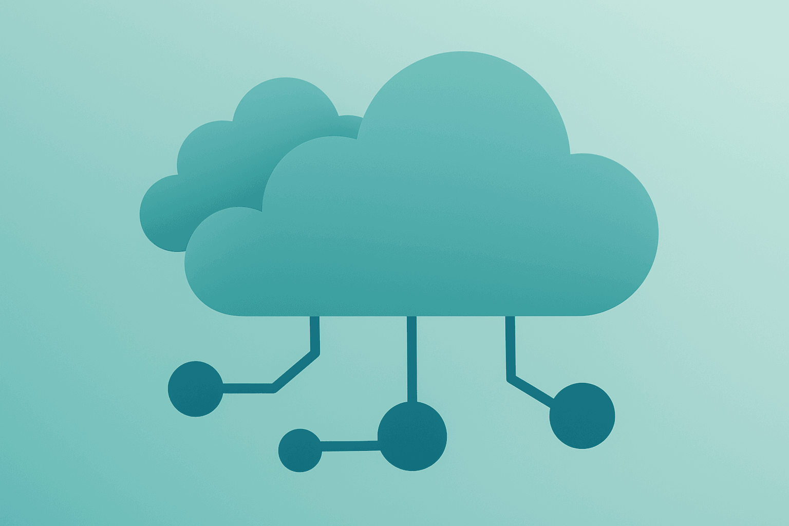 Flat vector cloud server sprouting compact agent modules to symbolize Salesforce Q2 earnings lift in AI ARR and margin gains