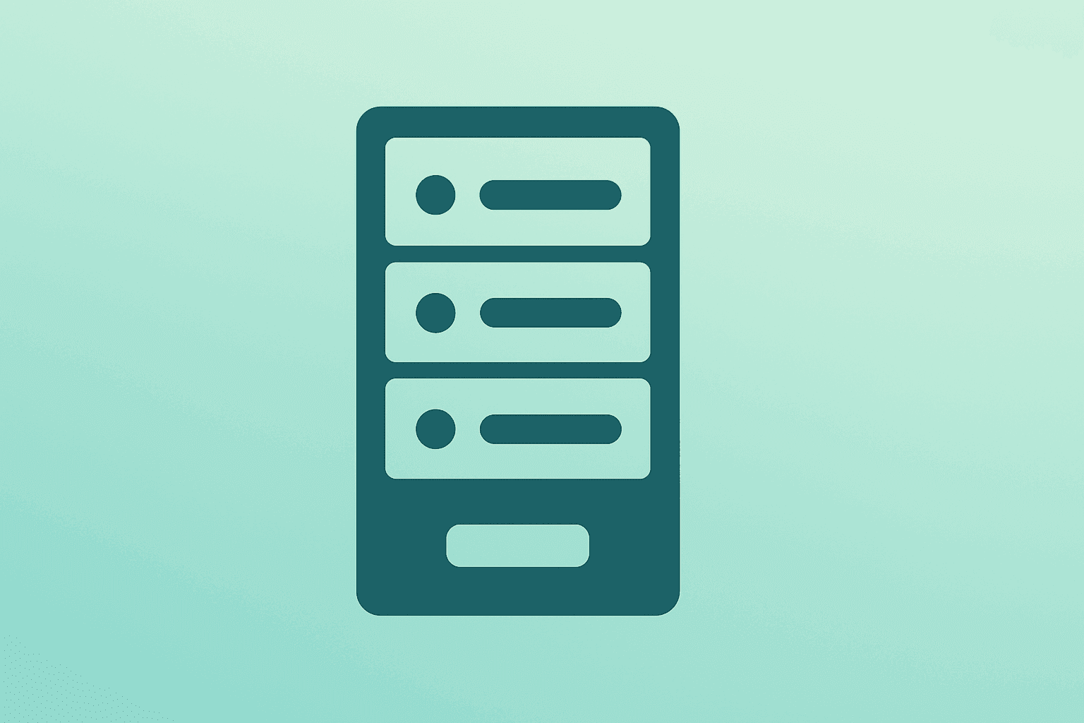 Flat-vector server symbol for OpenAI AWS partnership expanding enterprise deployment and cloud distribution.