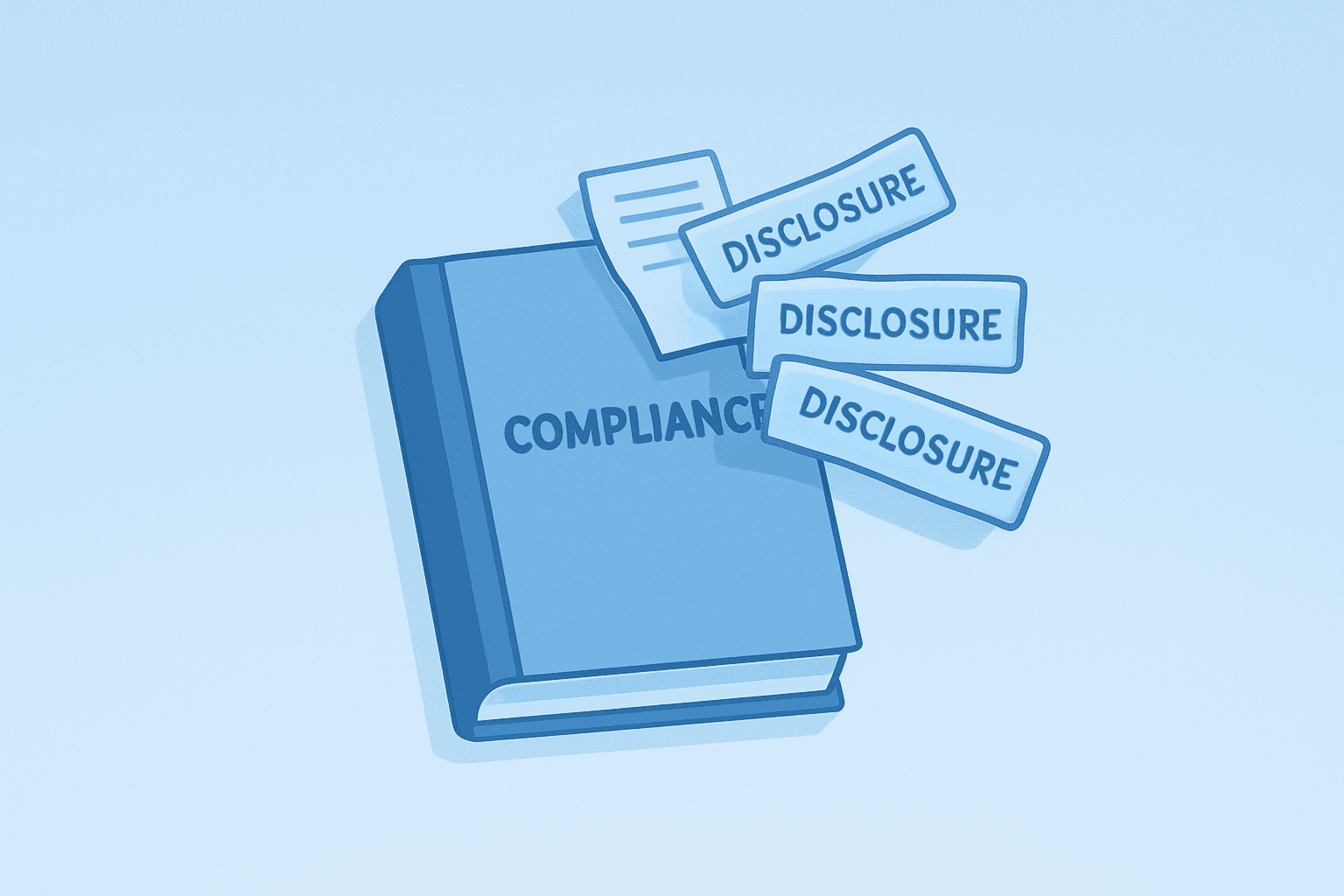 Flat filled vector of a vault split by disclosure slips symbolizing Adriana Kugler violated trading rules.