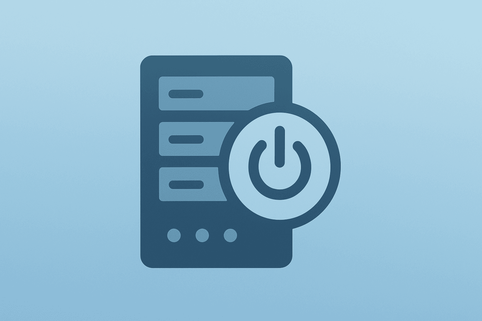 Flat filled vector of a stalled data-collector module evoking October jobs report delayed and missing unemployment data.