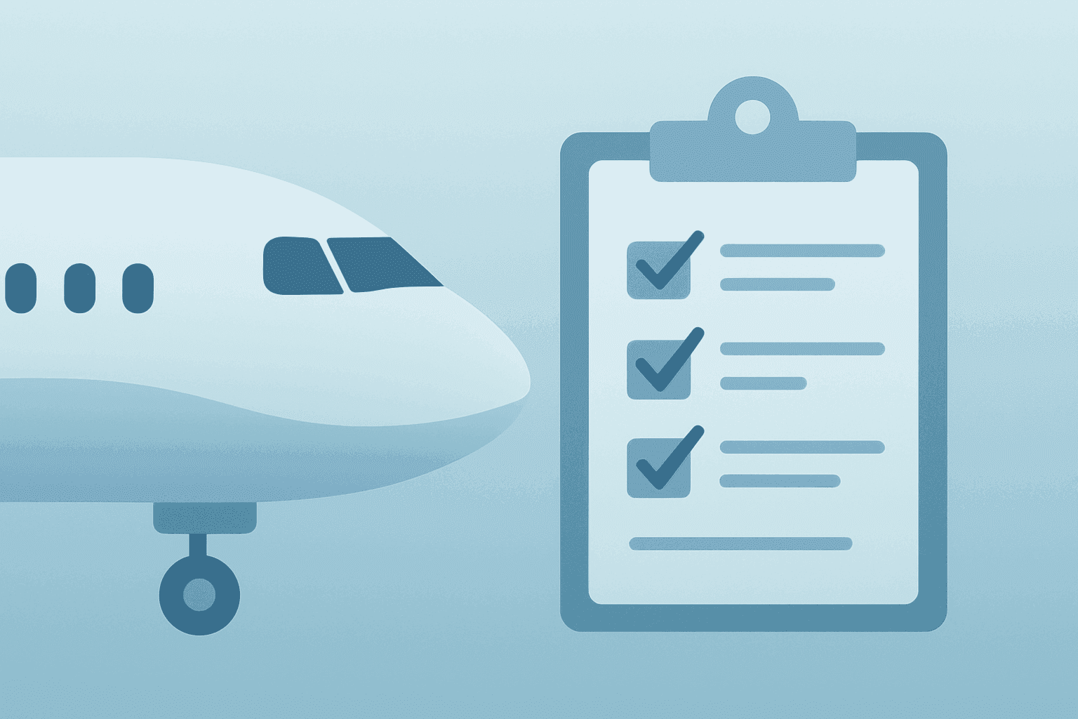 Flat-vector cover of a stylized aircraft and certificate motif representing Boeing 737 MAX 10 certification.