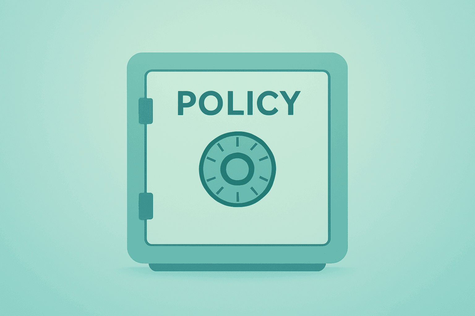 Flat-vector policy vault with muted dial symbolizing Kevin Warsh Sintra remarks and withheld guidance on July rates.