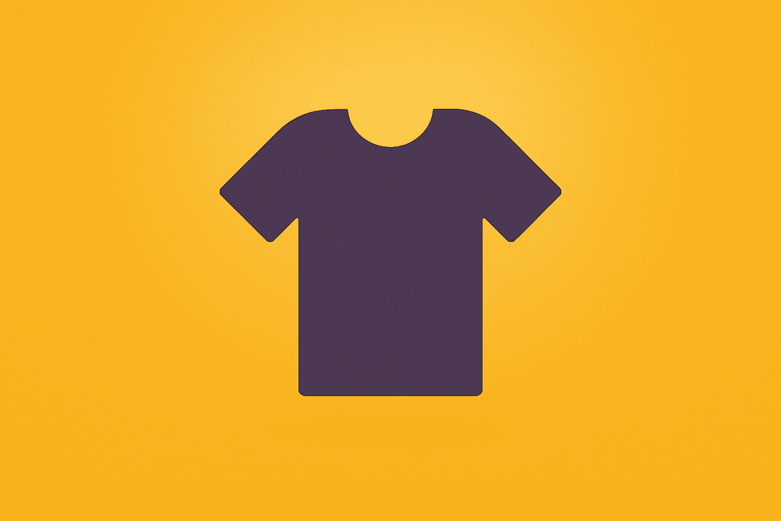 Minimal flat vector icon with a single abstract clothing icon symbolizing growth, reflecting Tapestry Q1 2026 results.