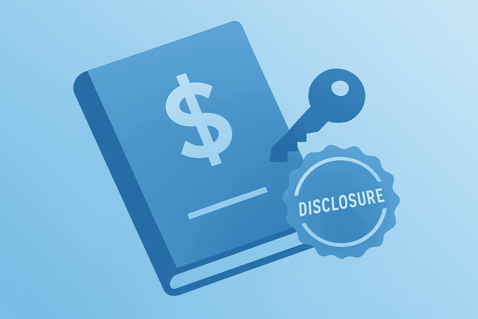 Flat-vector fund ledger fused with fee circuit to symbolize Kevin Warsh financial disclosure and committee scrutiny.