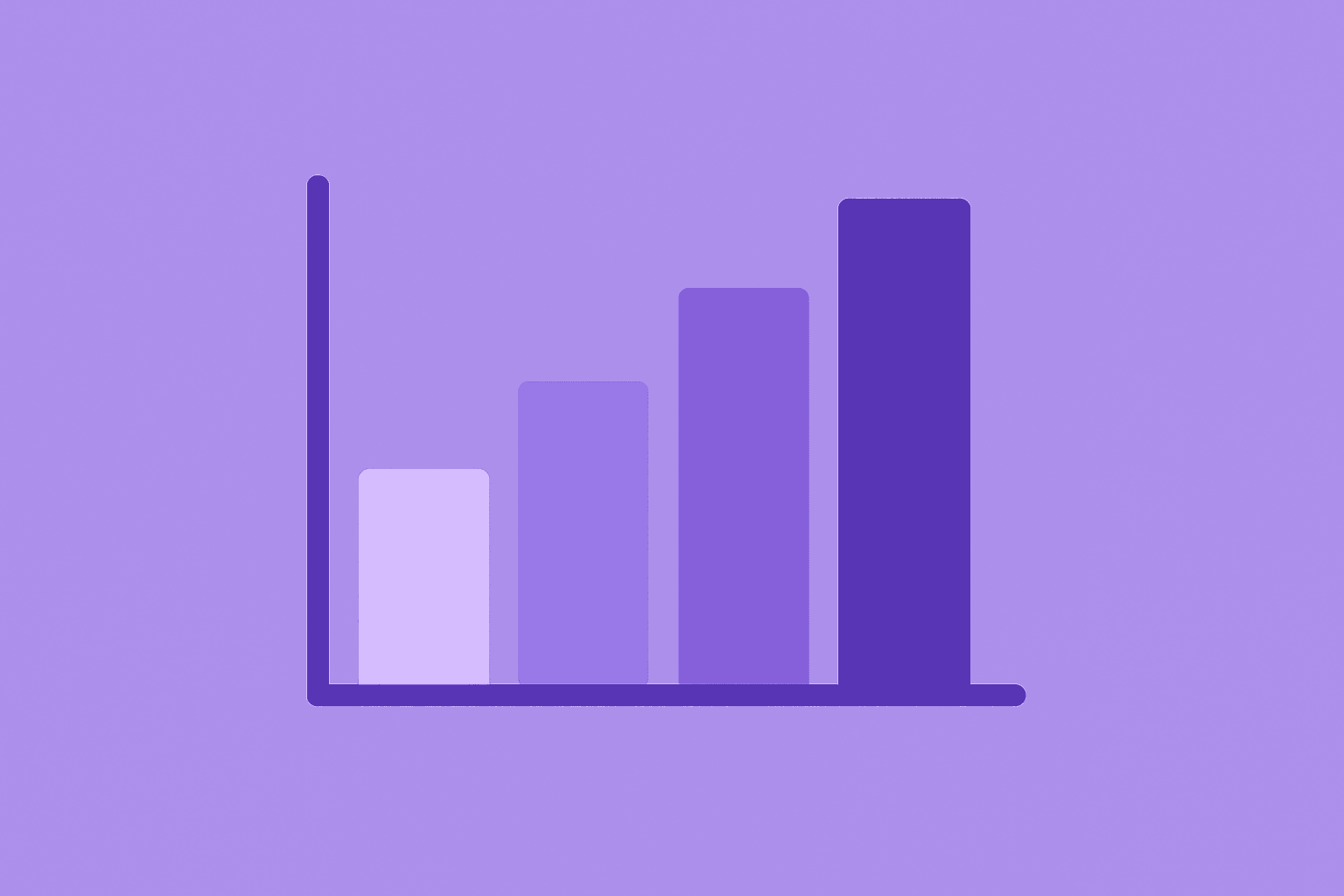 Minimalist vector bar chart representing valuation tension and hedging pressure tied to Nvidia Palantir AI bubble