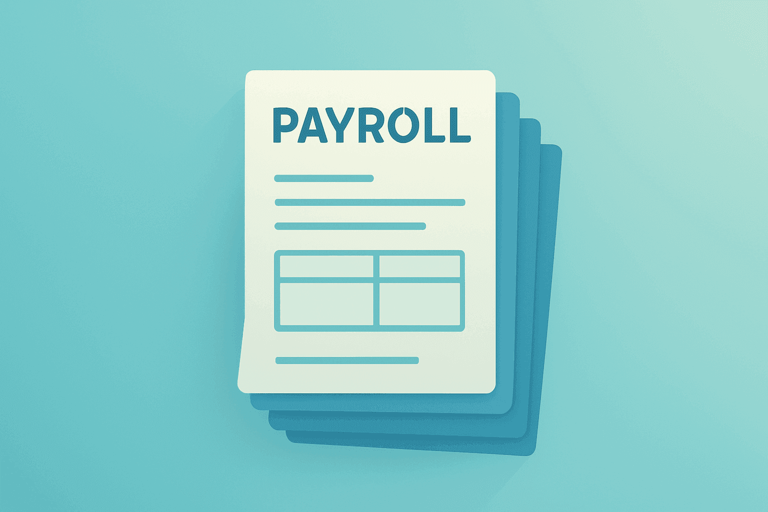 Flat vector cover illustration reflecting slower hiring and rising wages tied to the ADP jobs report for August.